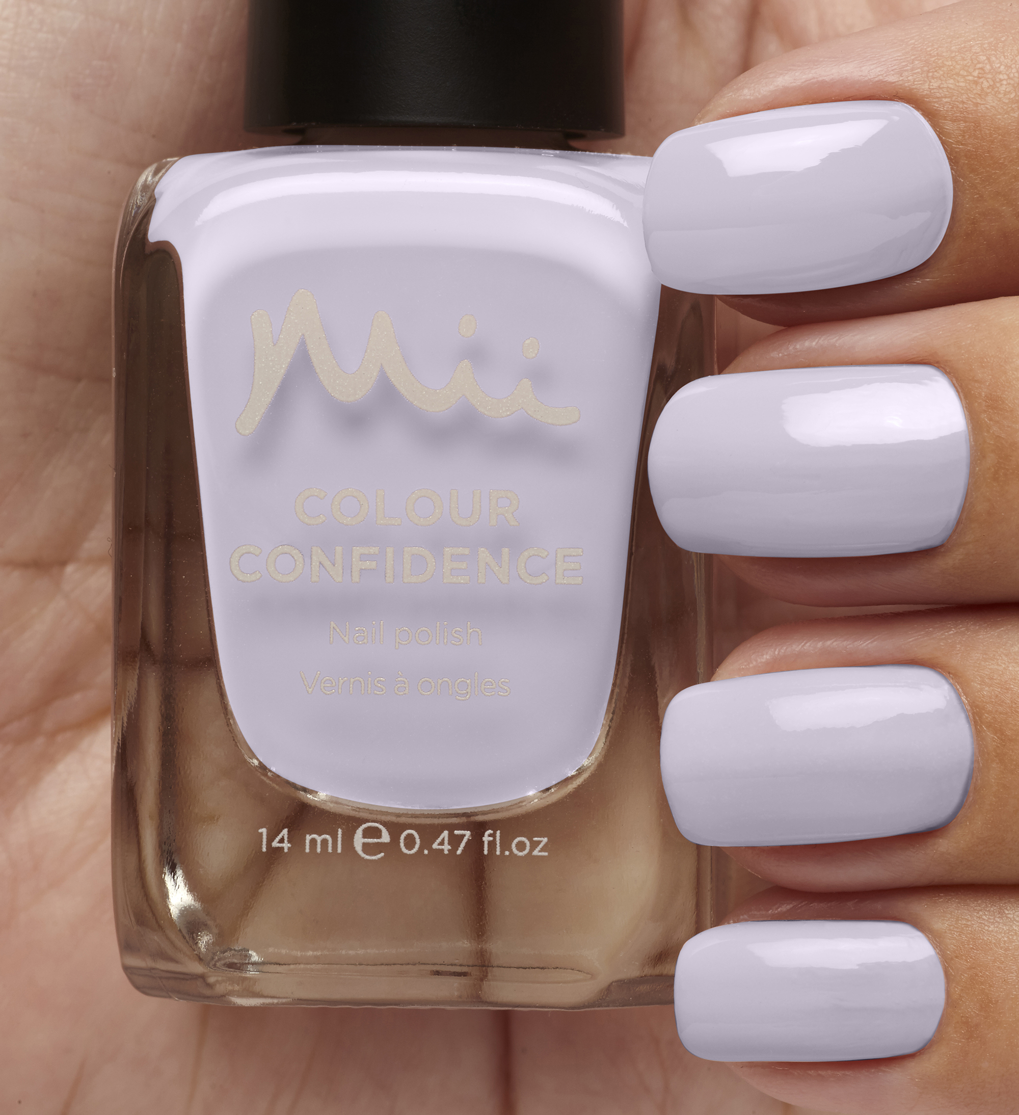 Model wearing Colour Confidence Nail Polish She Humbled Him