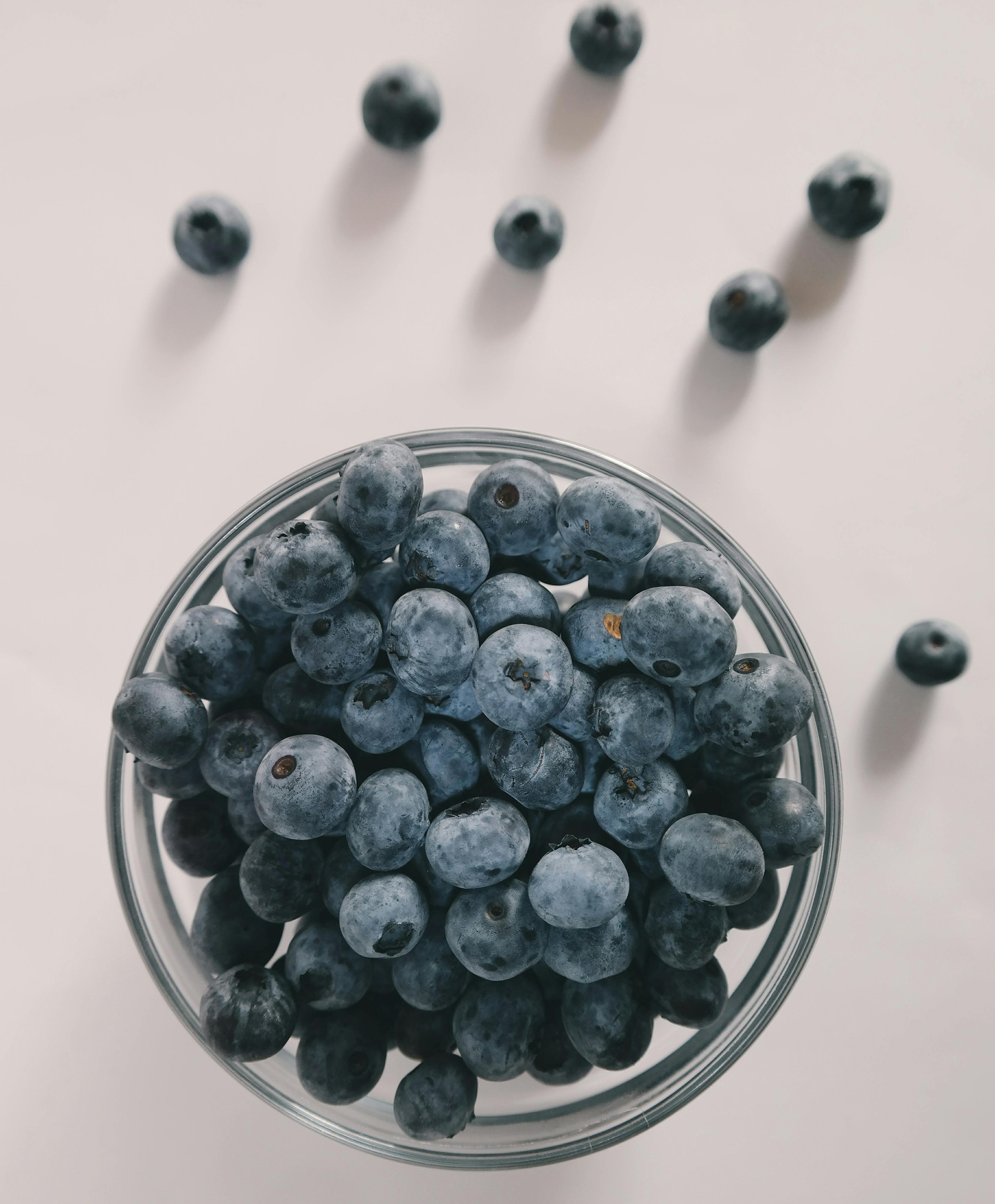 Bowl of blueberries