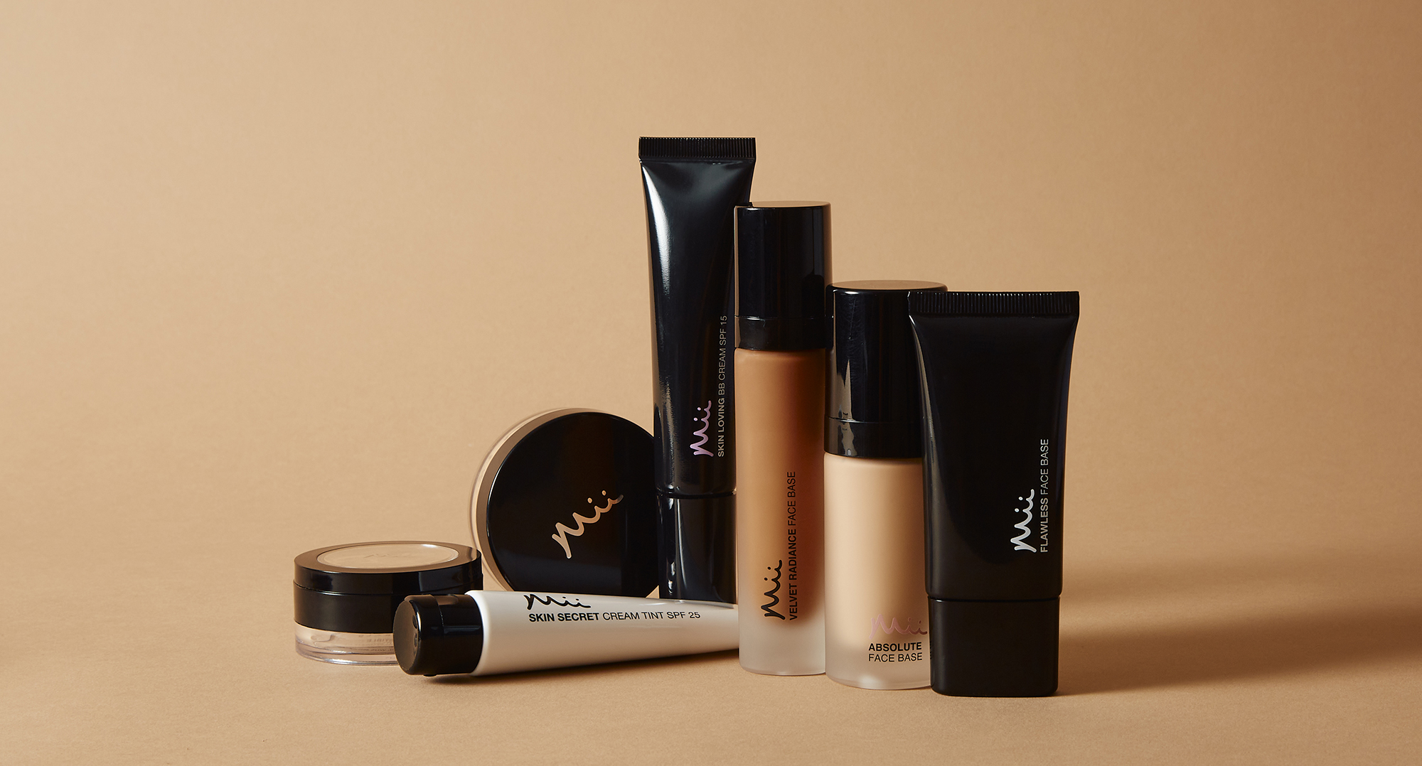 Foundation makeup lineup