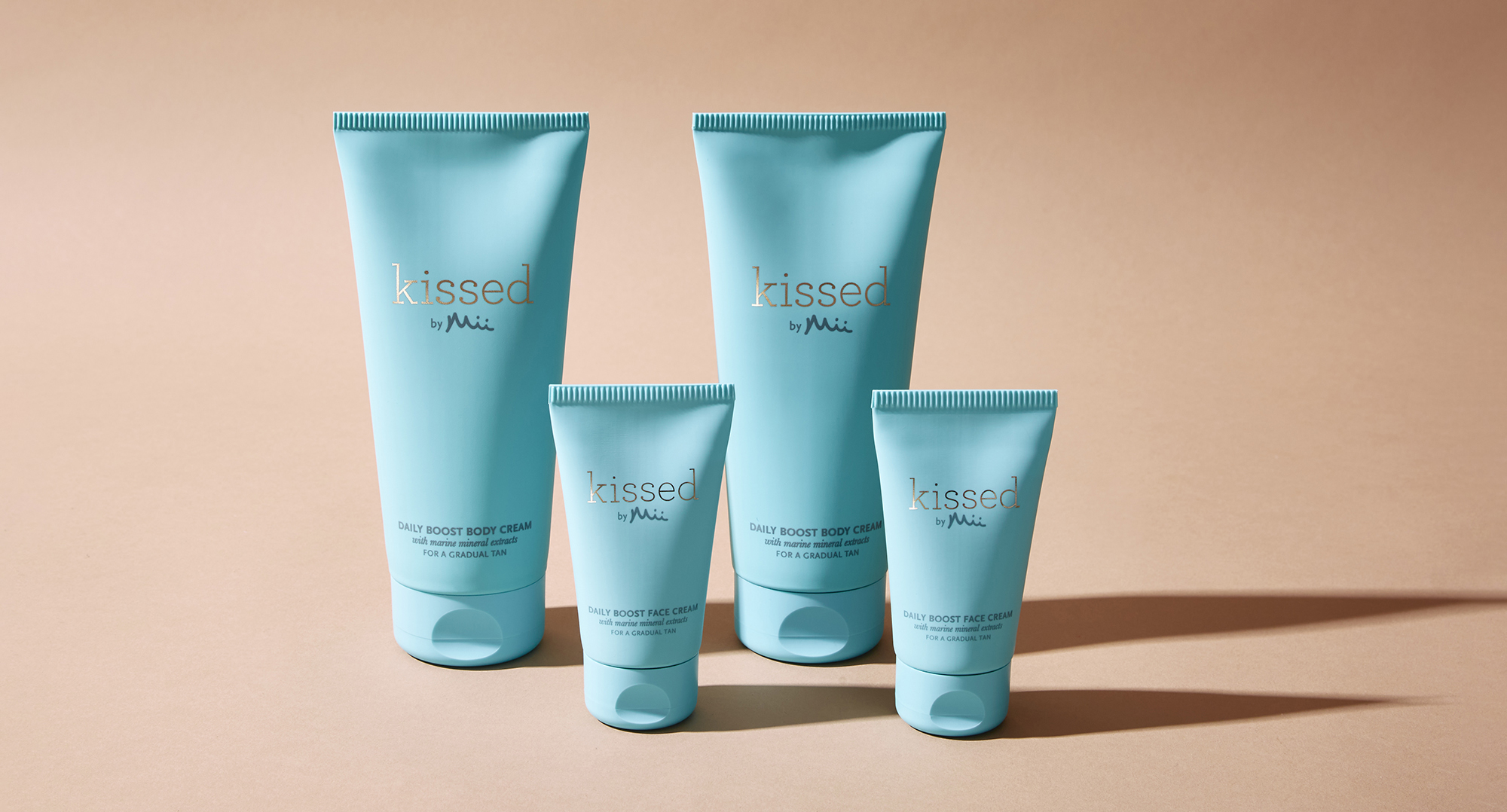 Kissed by Mii Daily Boost Gradual Tan Body and Face Cream