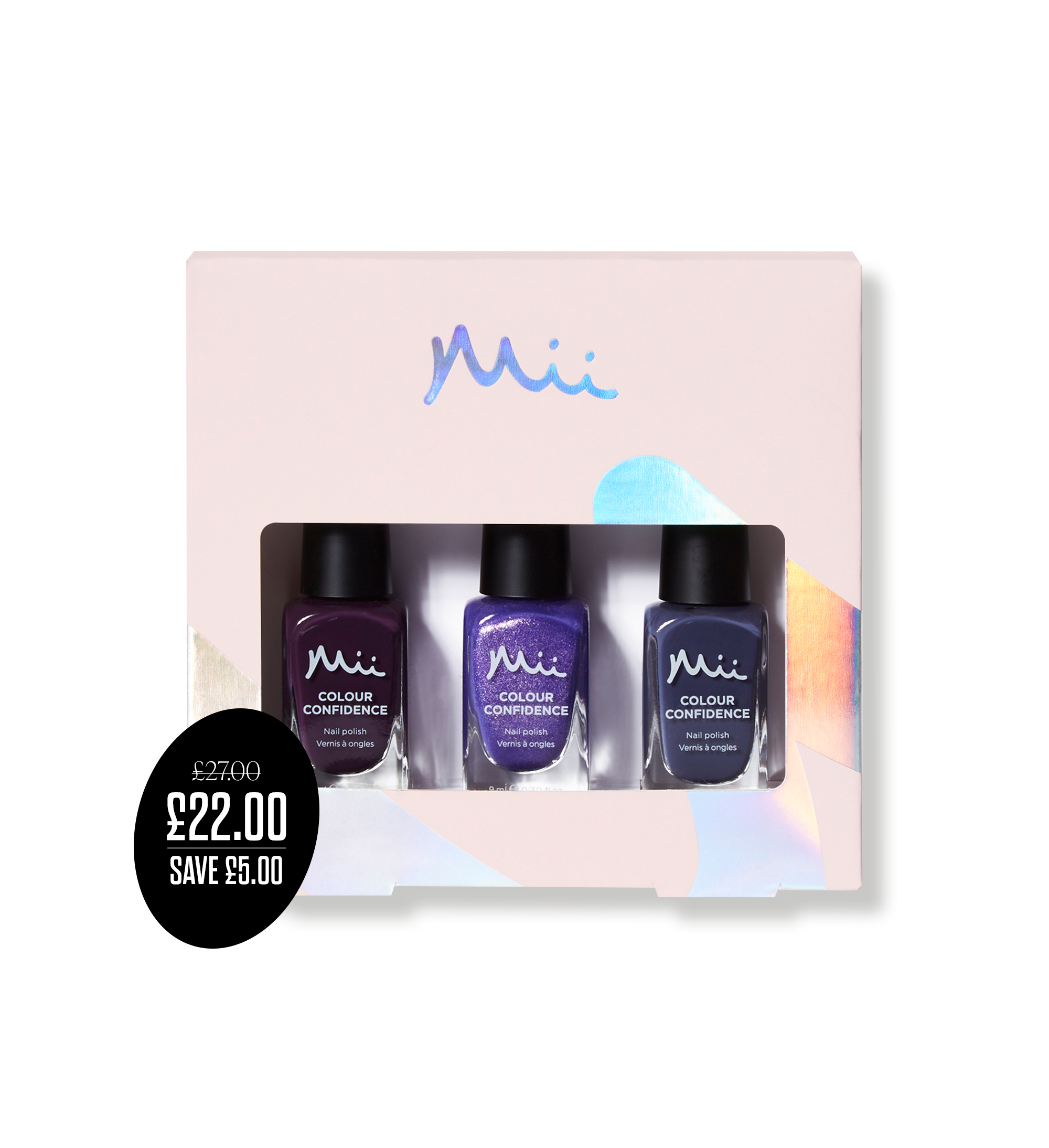 Confidence Nail Polish Trio Gift Set