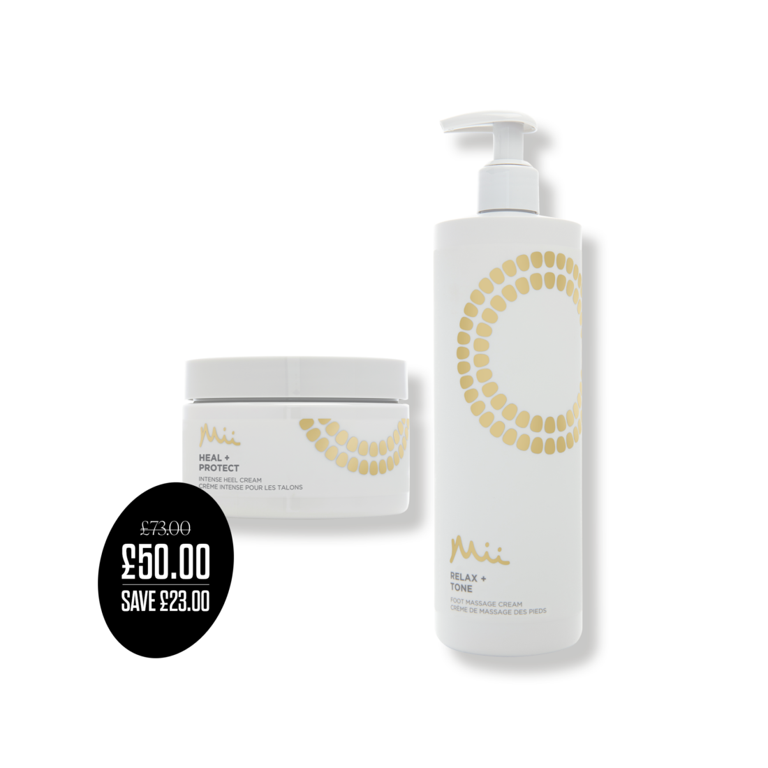 Nourishing Foot Care Duo | Heel Repair Cream & Foot Massage Cream