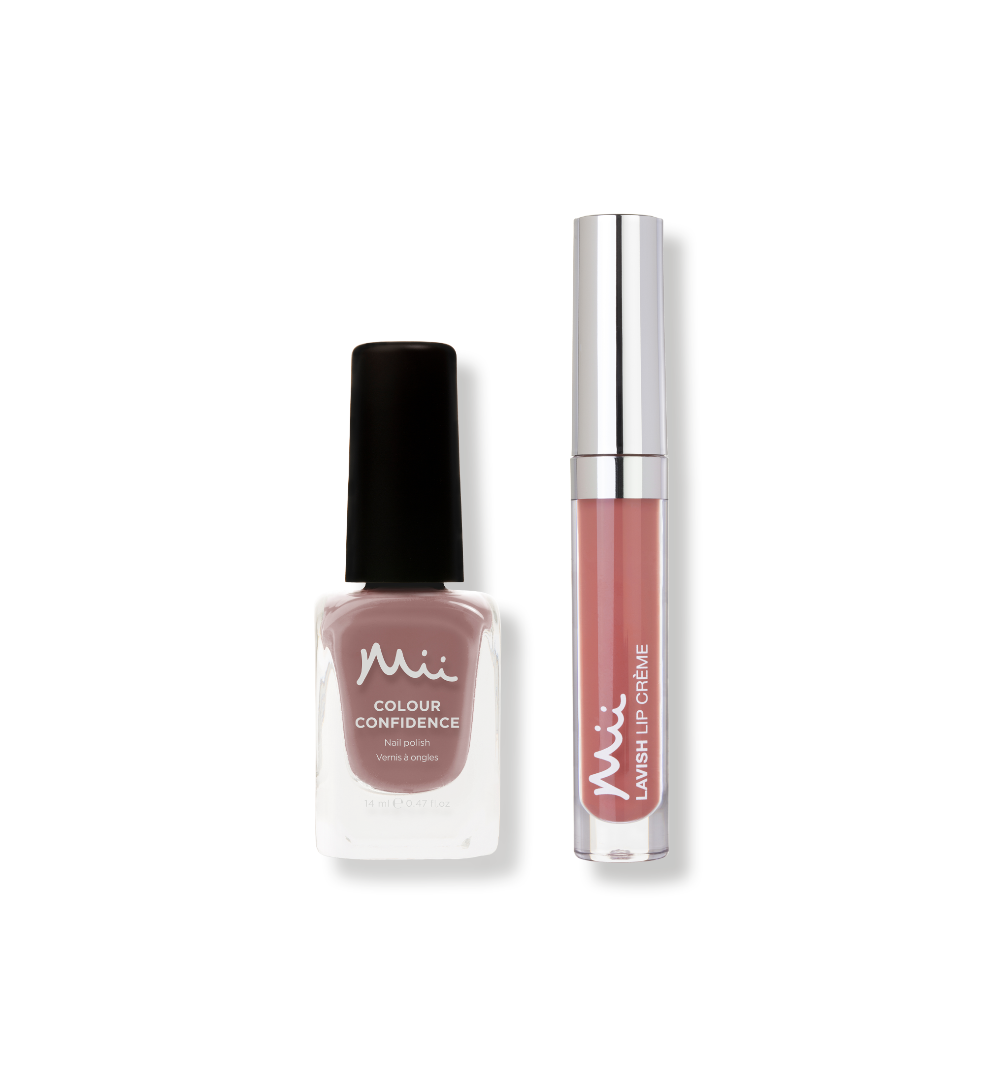 Lavish Colour Duo Gift Set swatches Nude Negligee + Illicit