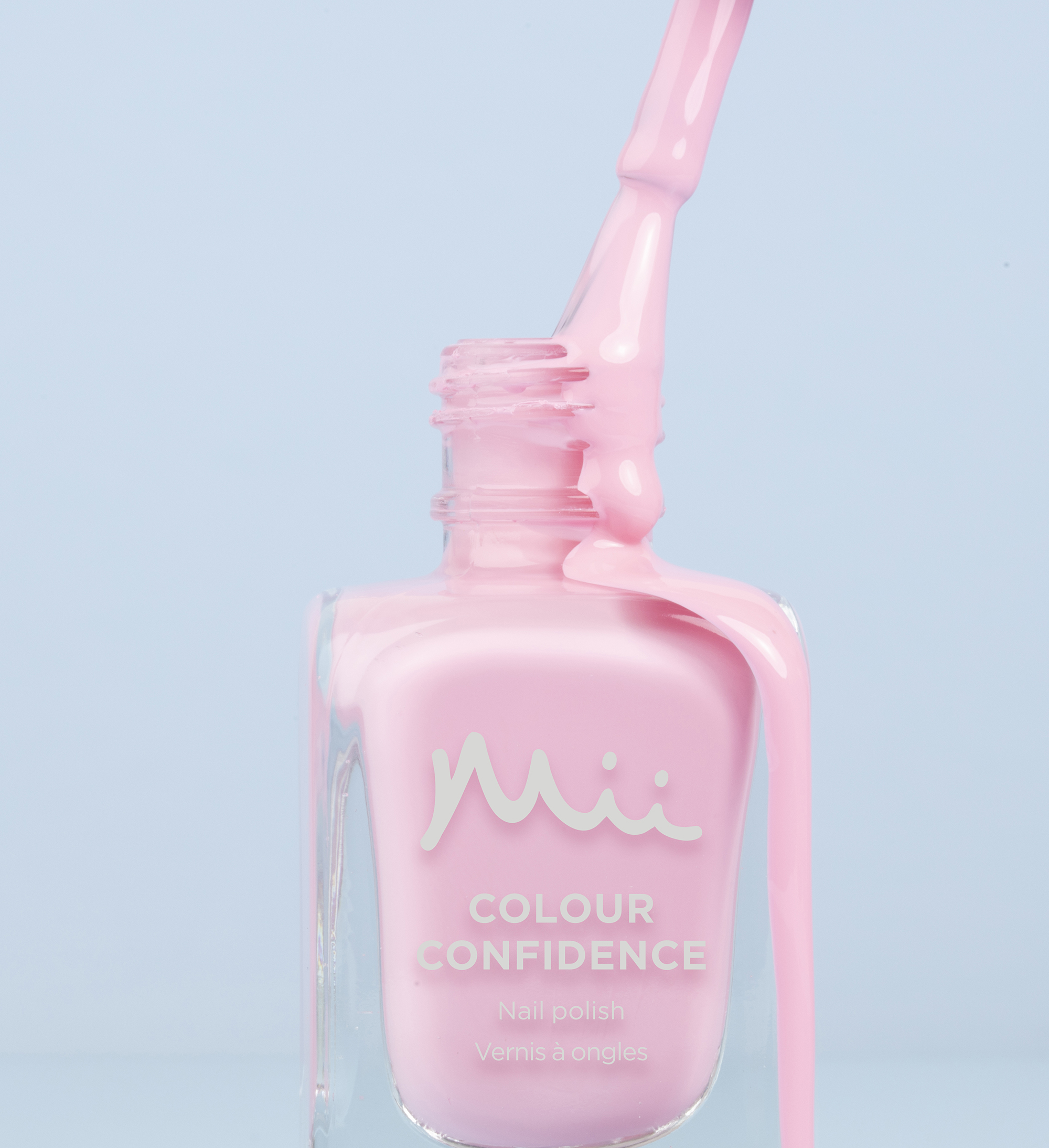 Colour Confidence Nail Polish Her Intentions Were Clear spilling down the side