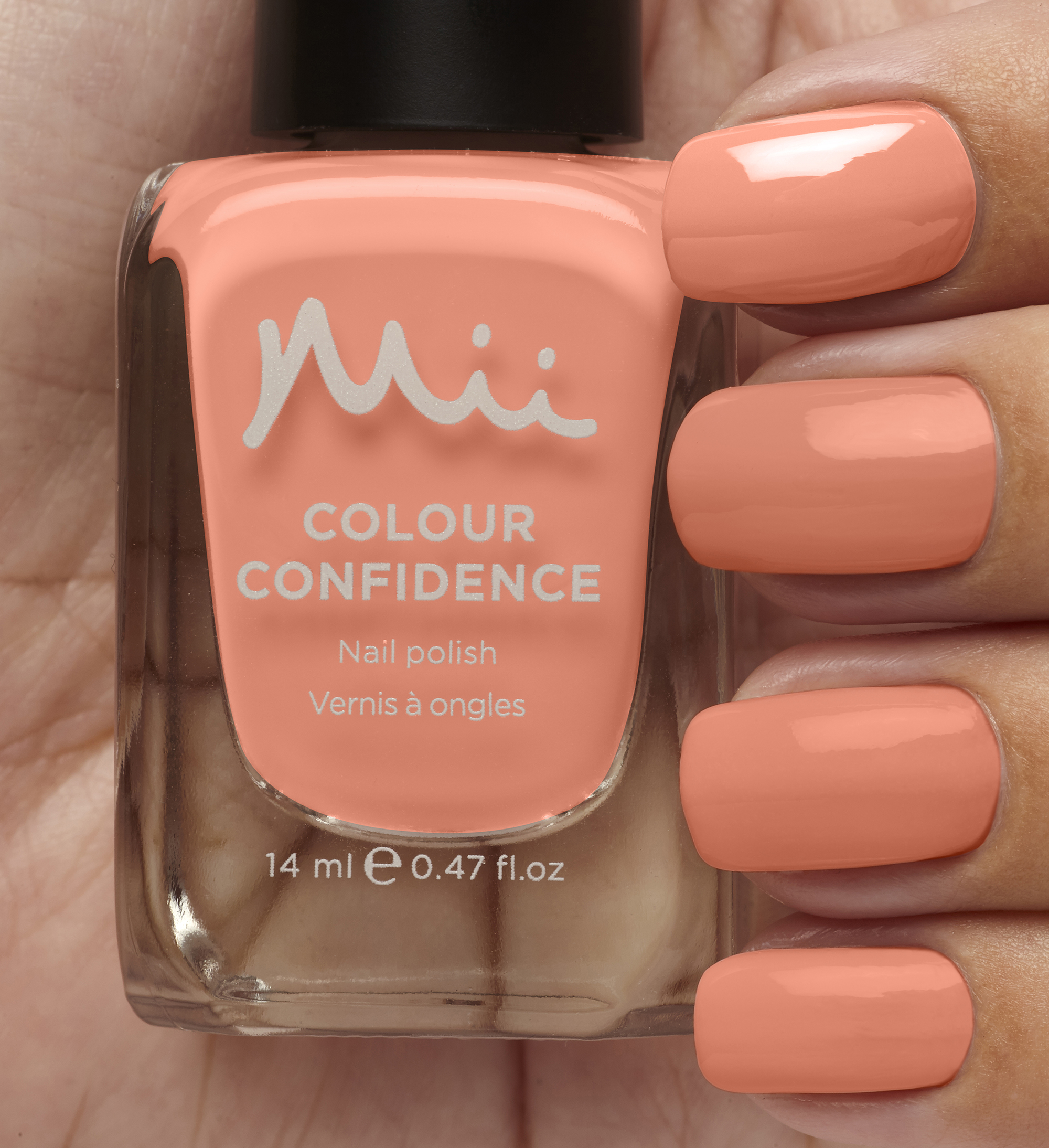 Model wearing Colour Confidence Nail Polish Showtime