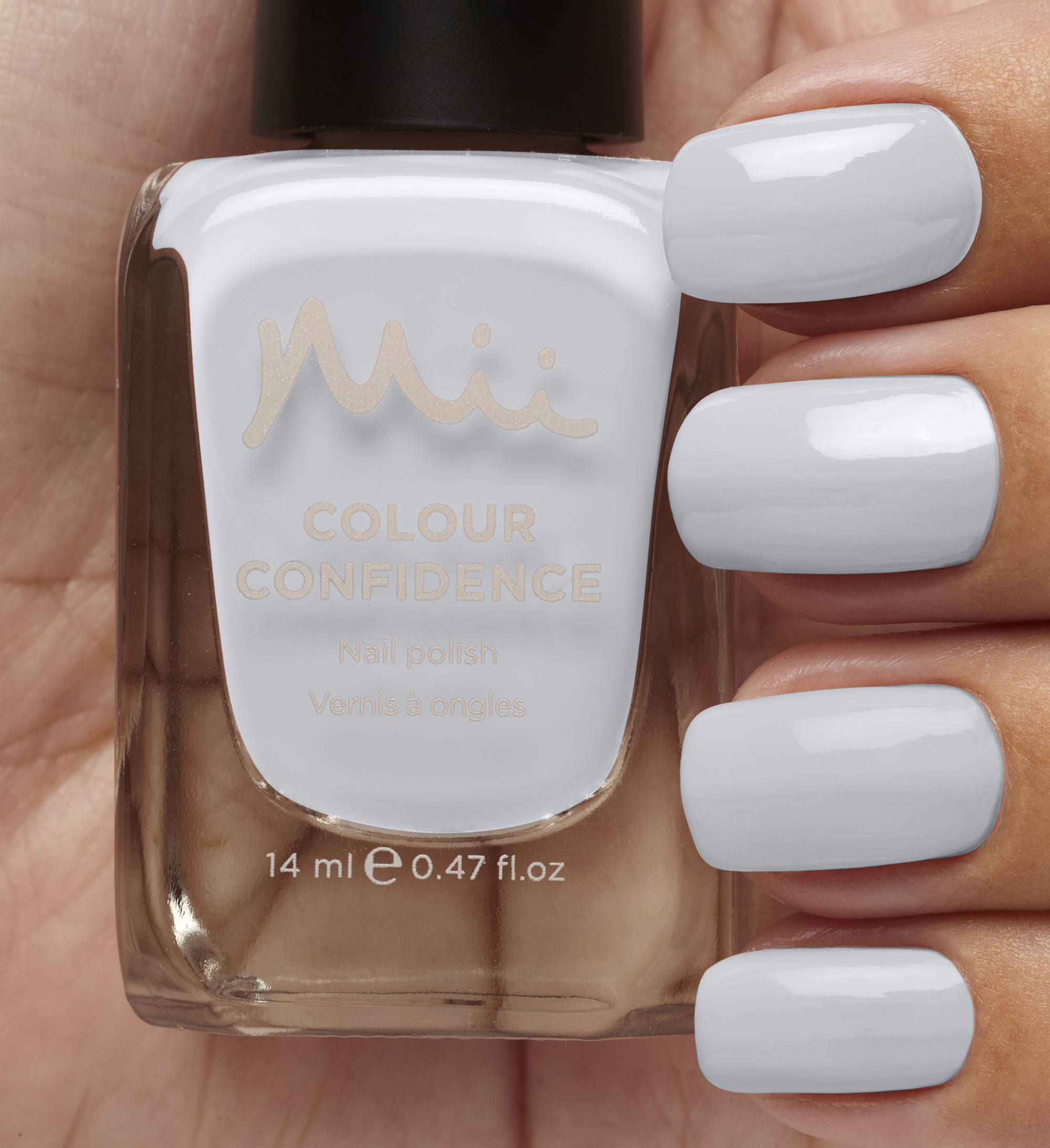 Model wearing Colour Confidence Nail Polish Careful Its Loaded