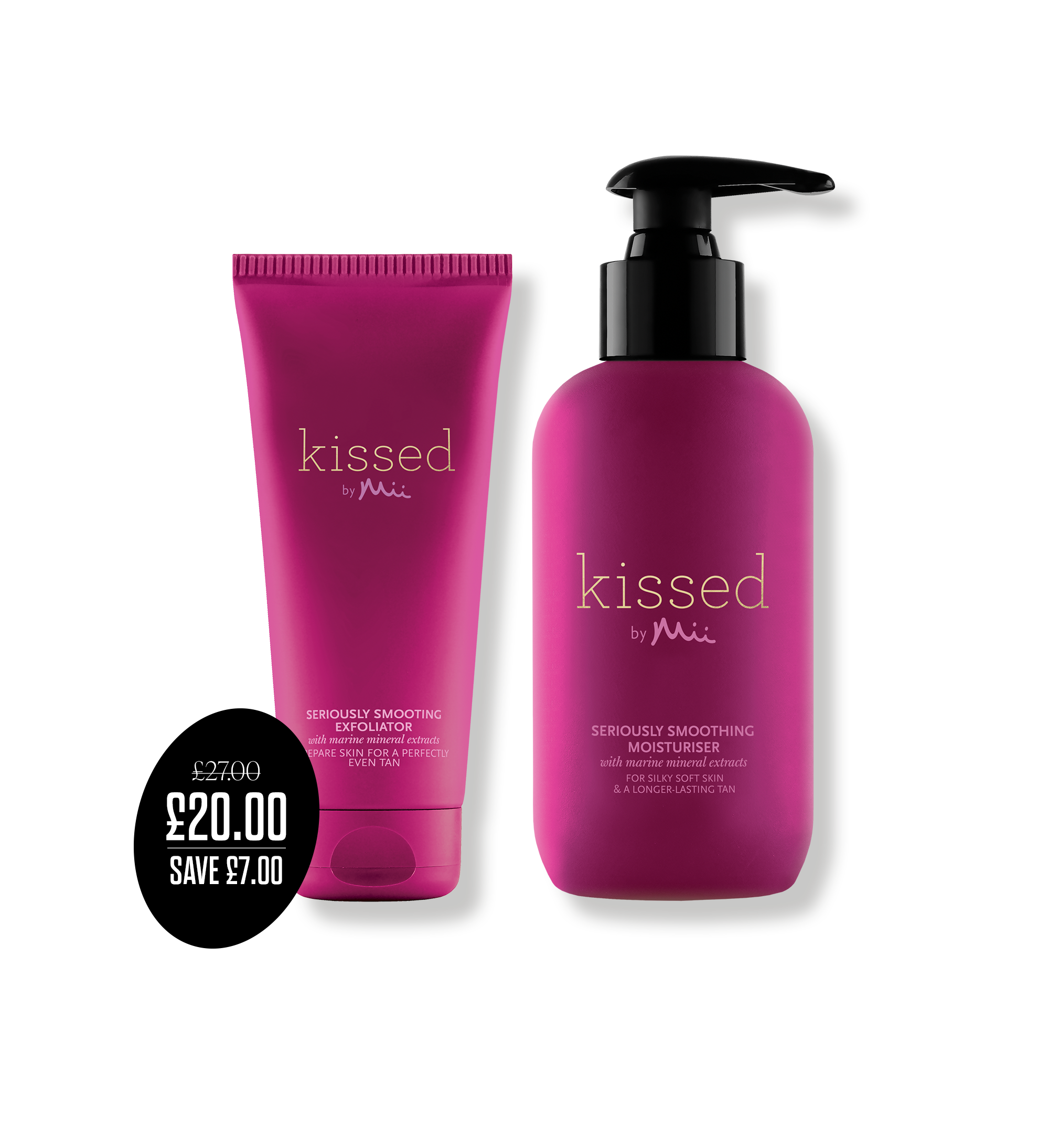 Seriously Smoothing Exfoliator & Moisturiser Duo