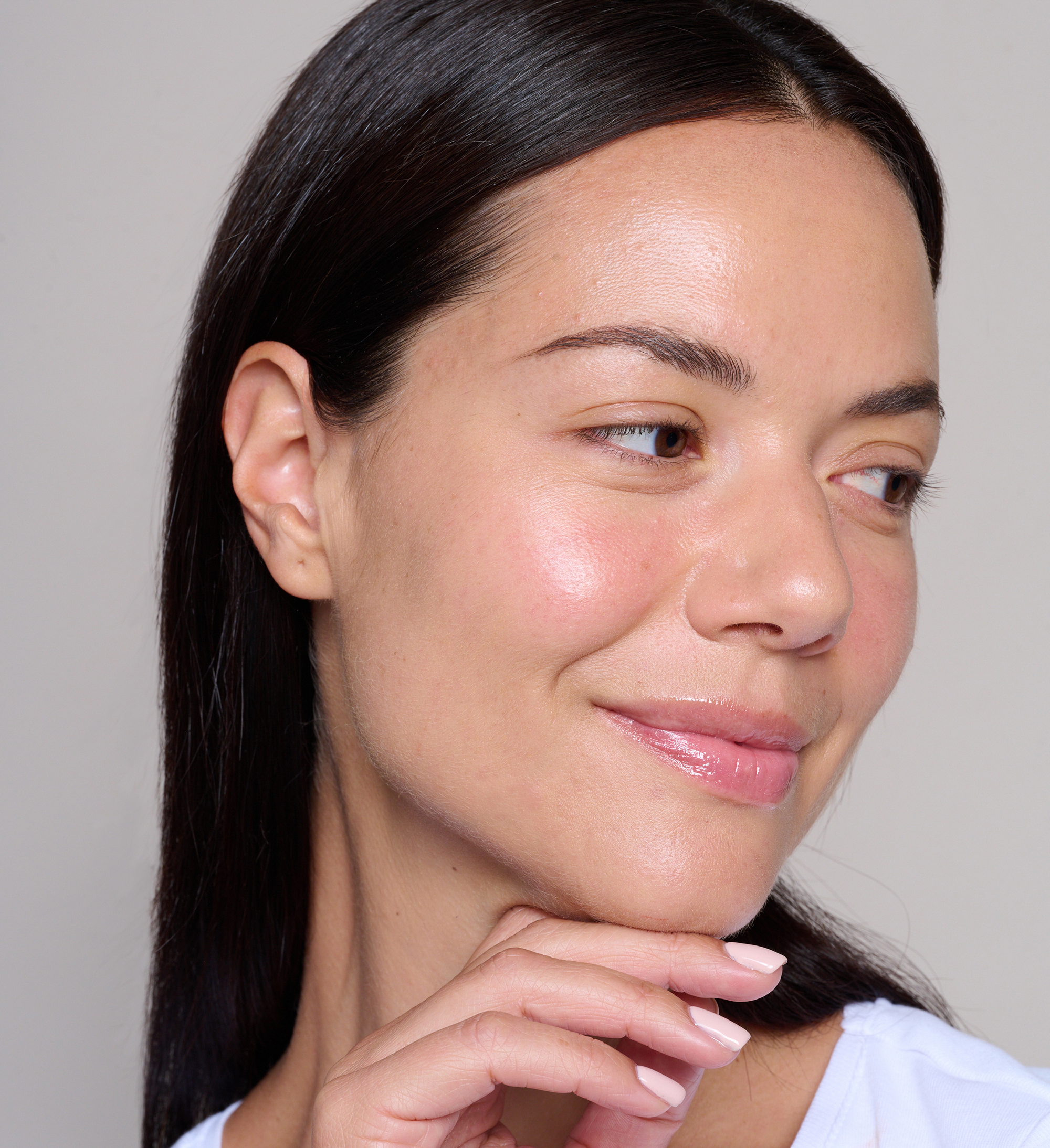 Model wearing Skin Secret Cream Tint