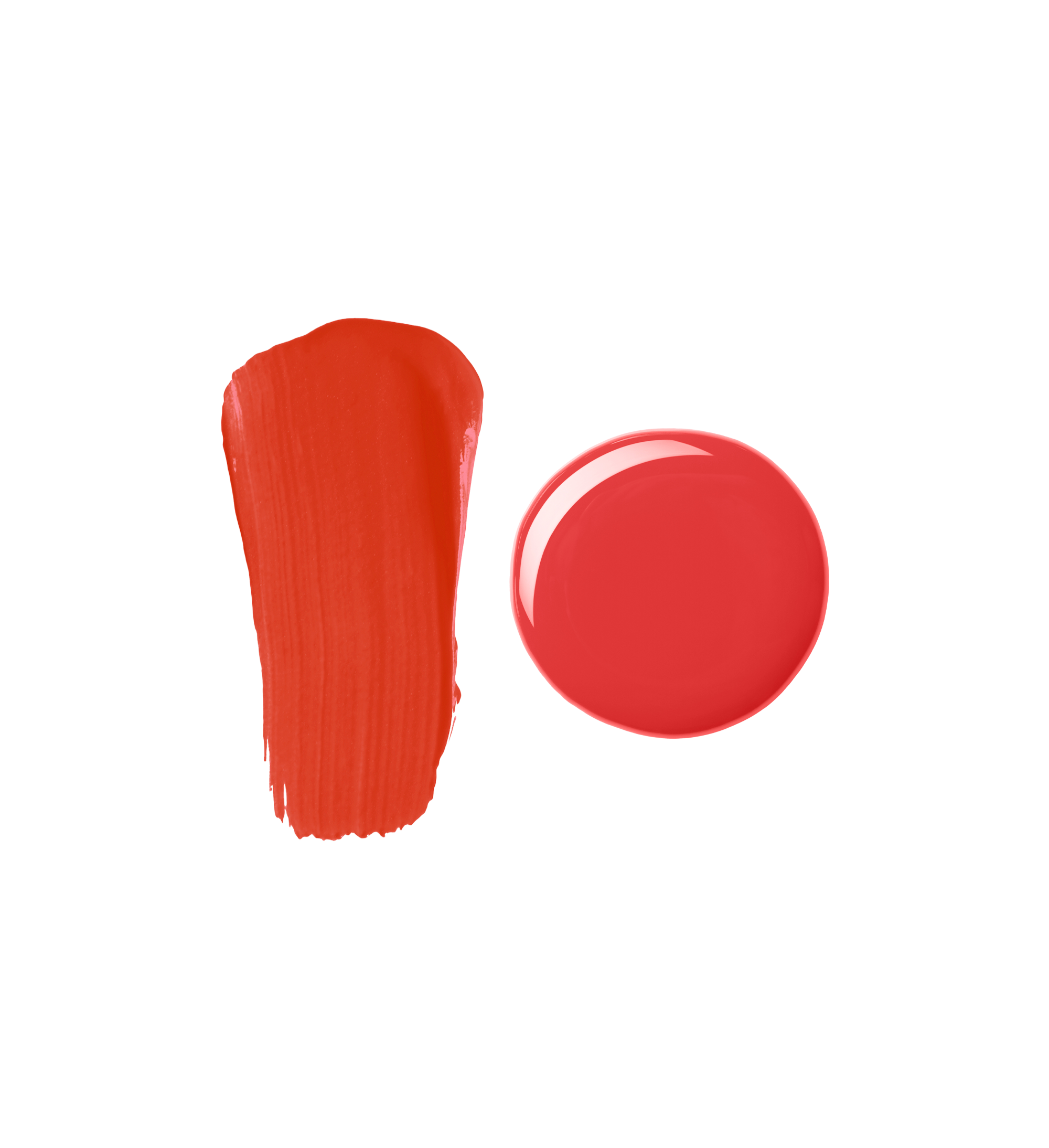 Glowing Lip, Cheek & Nail Trio swatches