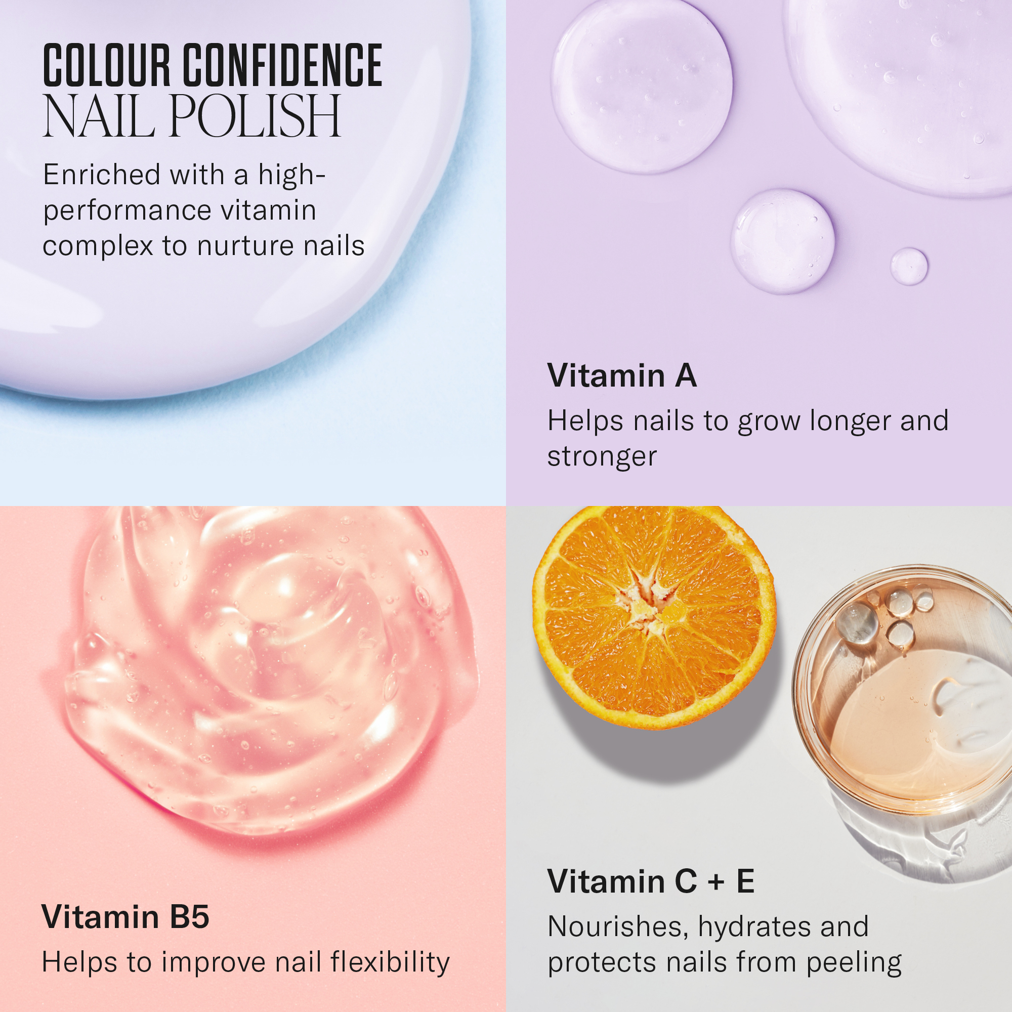 Colour Confidence Nail Polish active ingredients