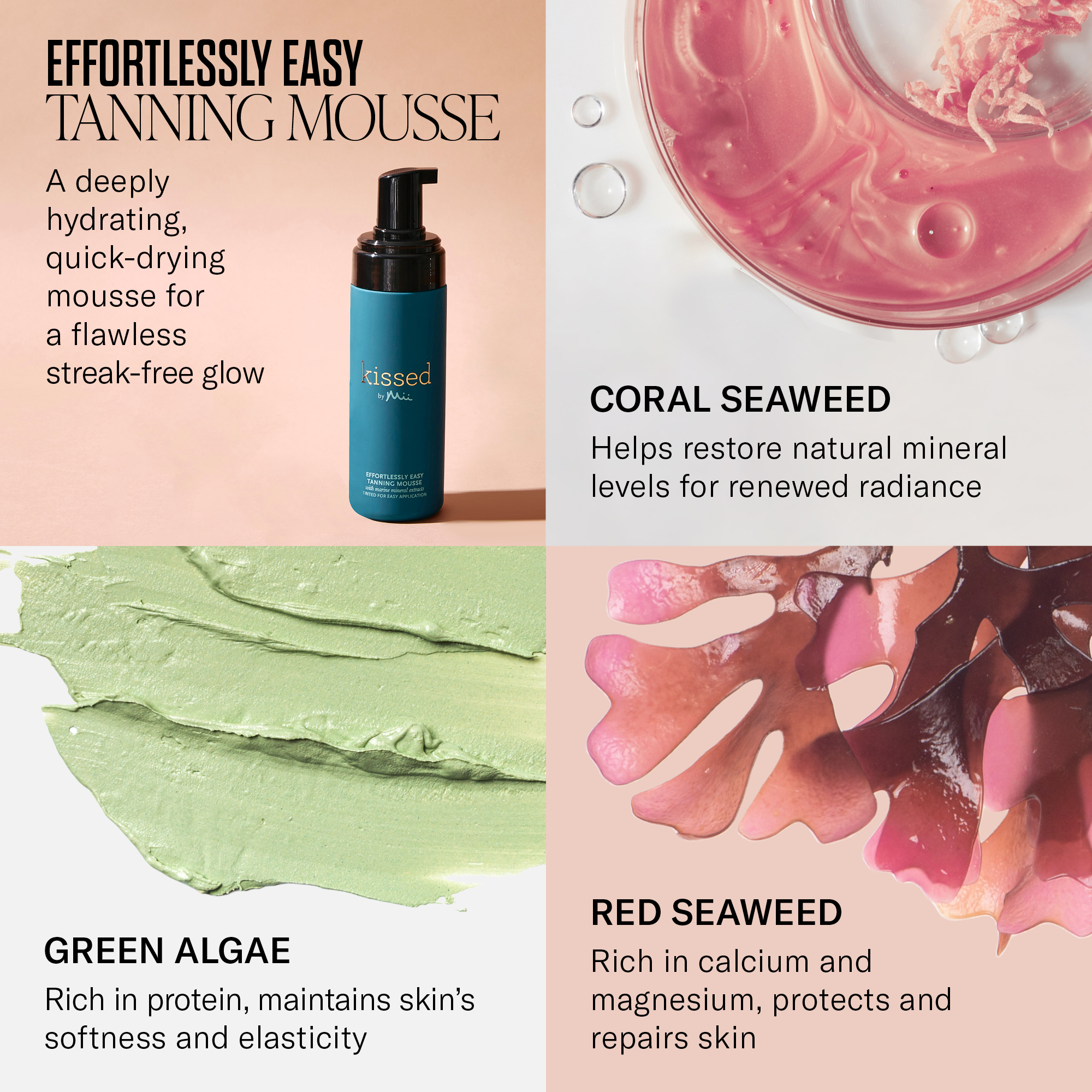 Effortlessly Easy Tanning Mousse Active Ingredients