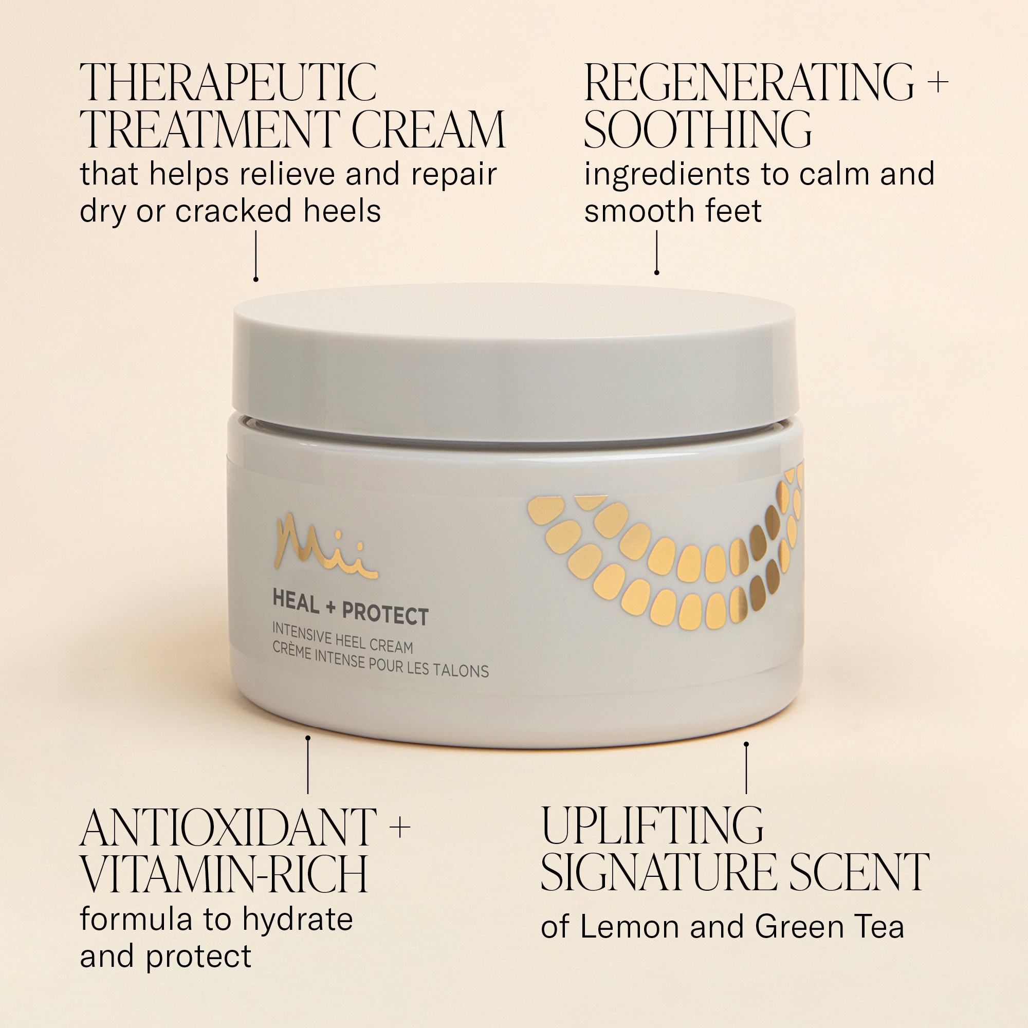 Heal + Protect Heel Cream key benefits