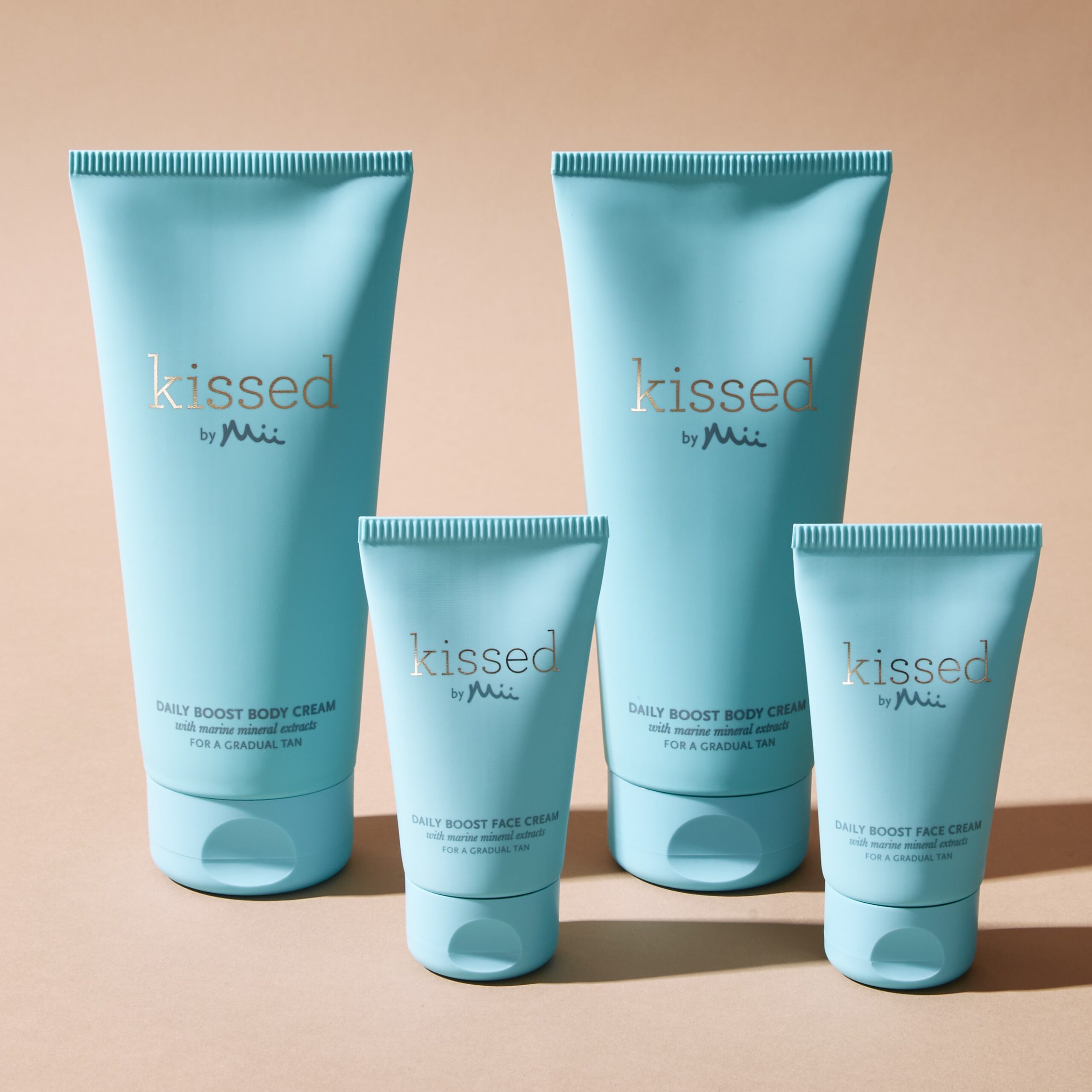 Kissed by Mii Daily Boost Gradual Tan Body and Face Cream