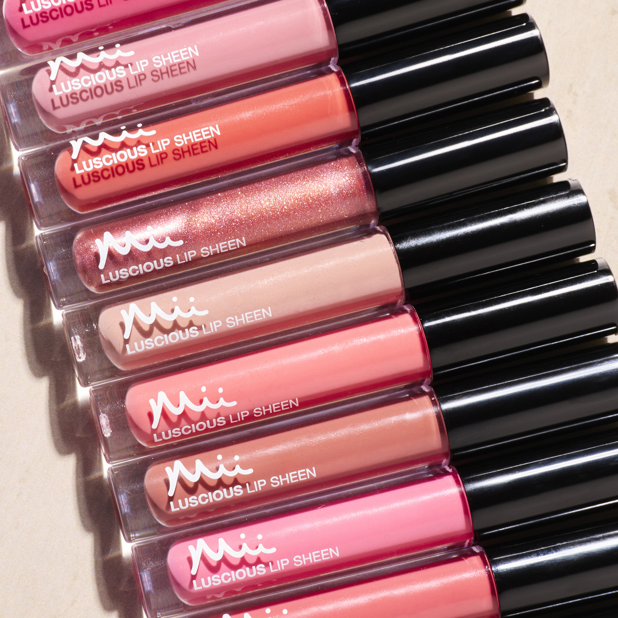 Luscious Lip Sheen Lip Gloss group