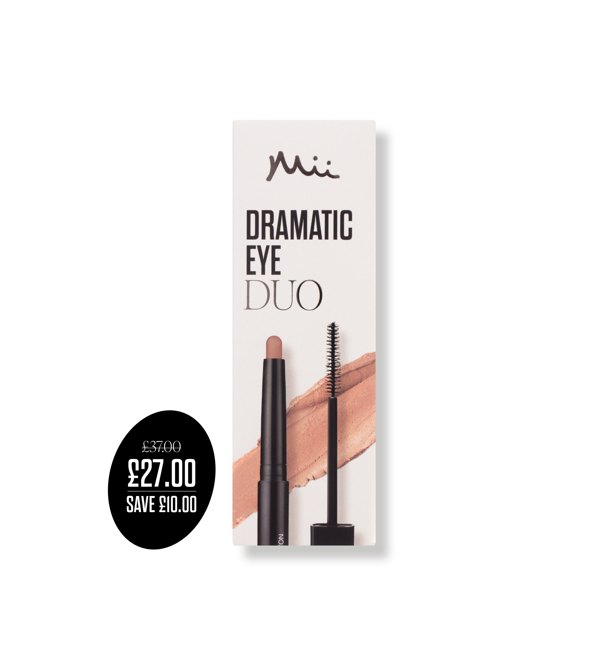Dramatic Eye Mascara and Eyeshadow Duo in Dusty Rose
