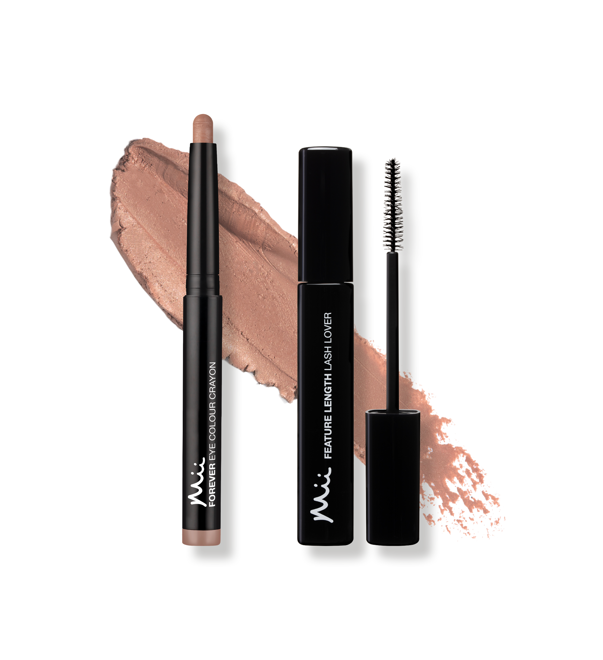 Dramatic Eye Mascara and Eyeshadow Duo in Dusty Rose