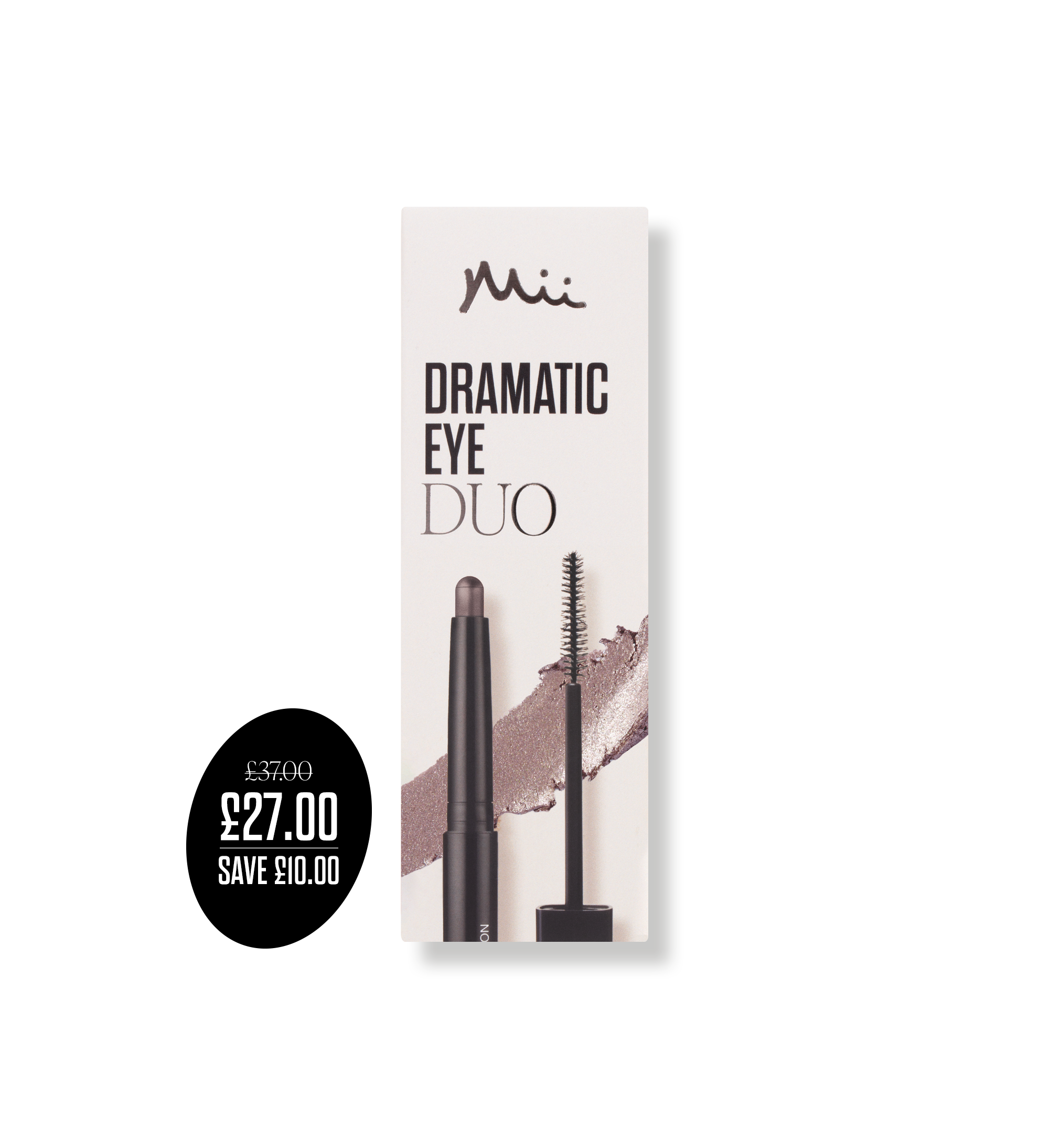 Dramatic Eye Mascara and Eyeshadow Duo in Rose Gold