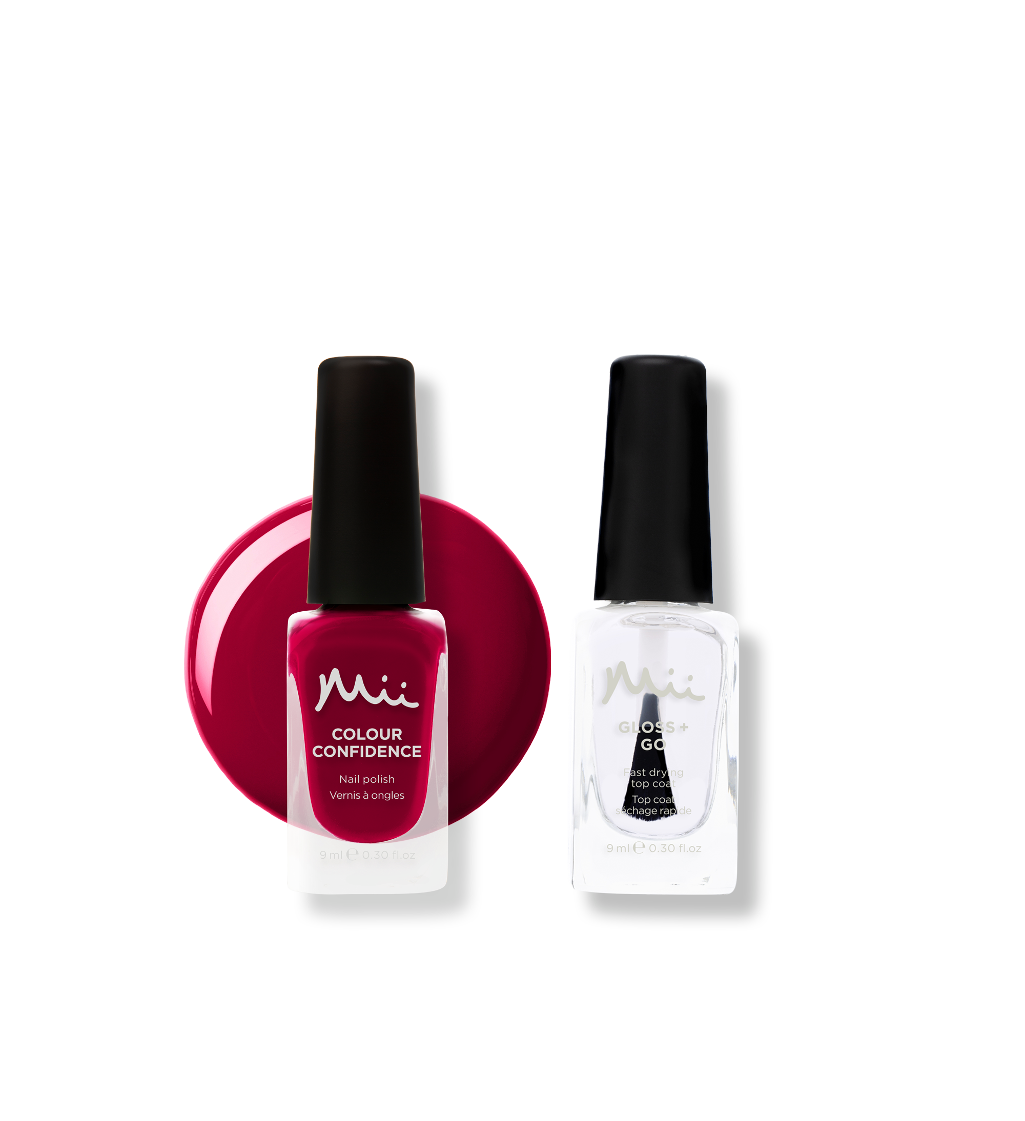 Paint + Protect Polish and Top Coat Duo in Indulgent Heart