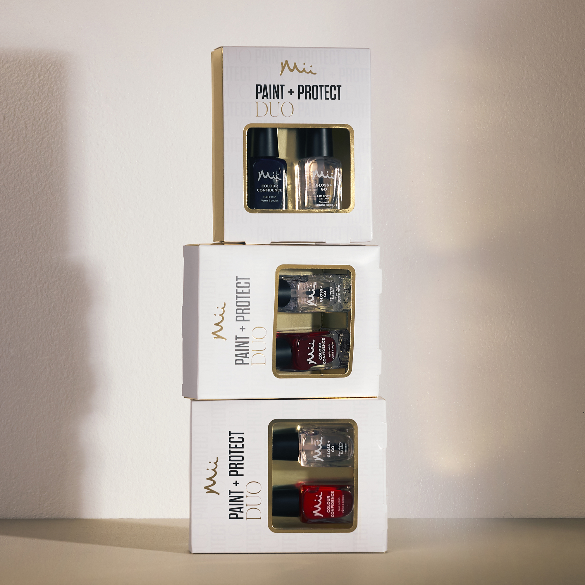 Paint + Protect Polish and Top Coat Duo group shot