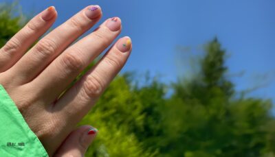 Micro fruit nail art