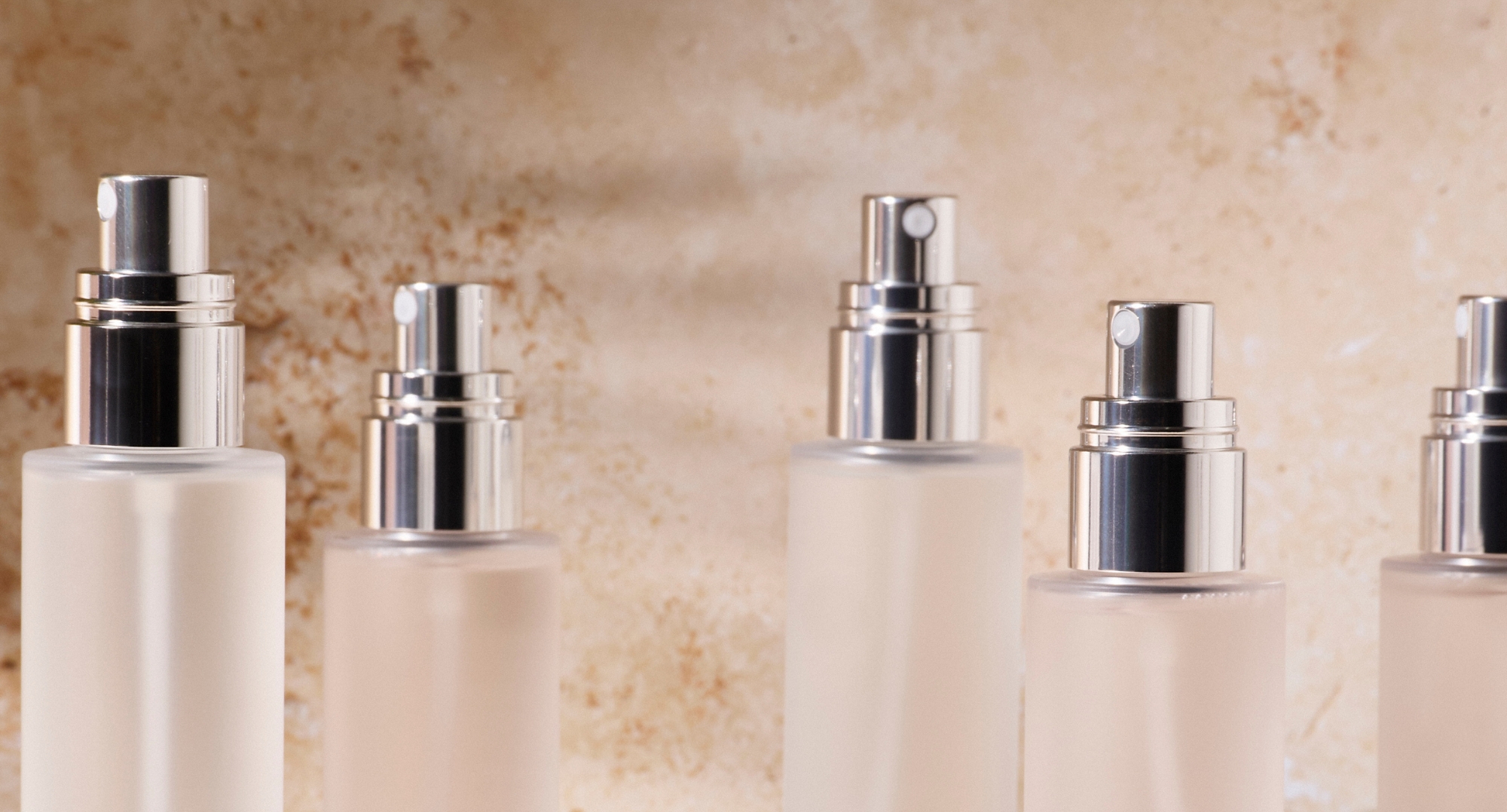 Group shot of Supercharged Setting Mist, Keep It Matte Setting Mist and Get Your Glow Setting Mist