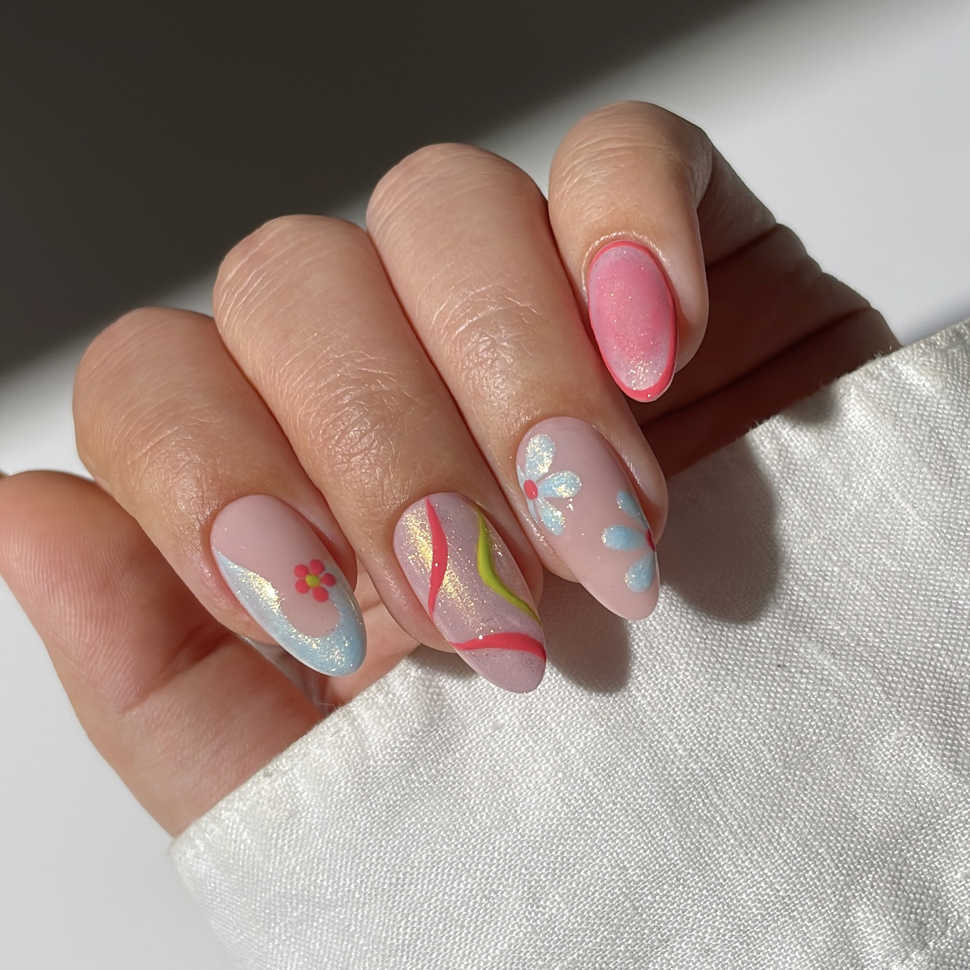 How to: Floral Daydreams Nail Art Blog