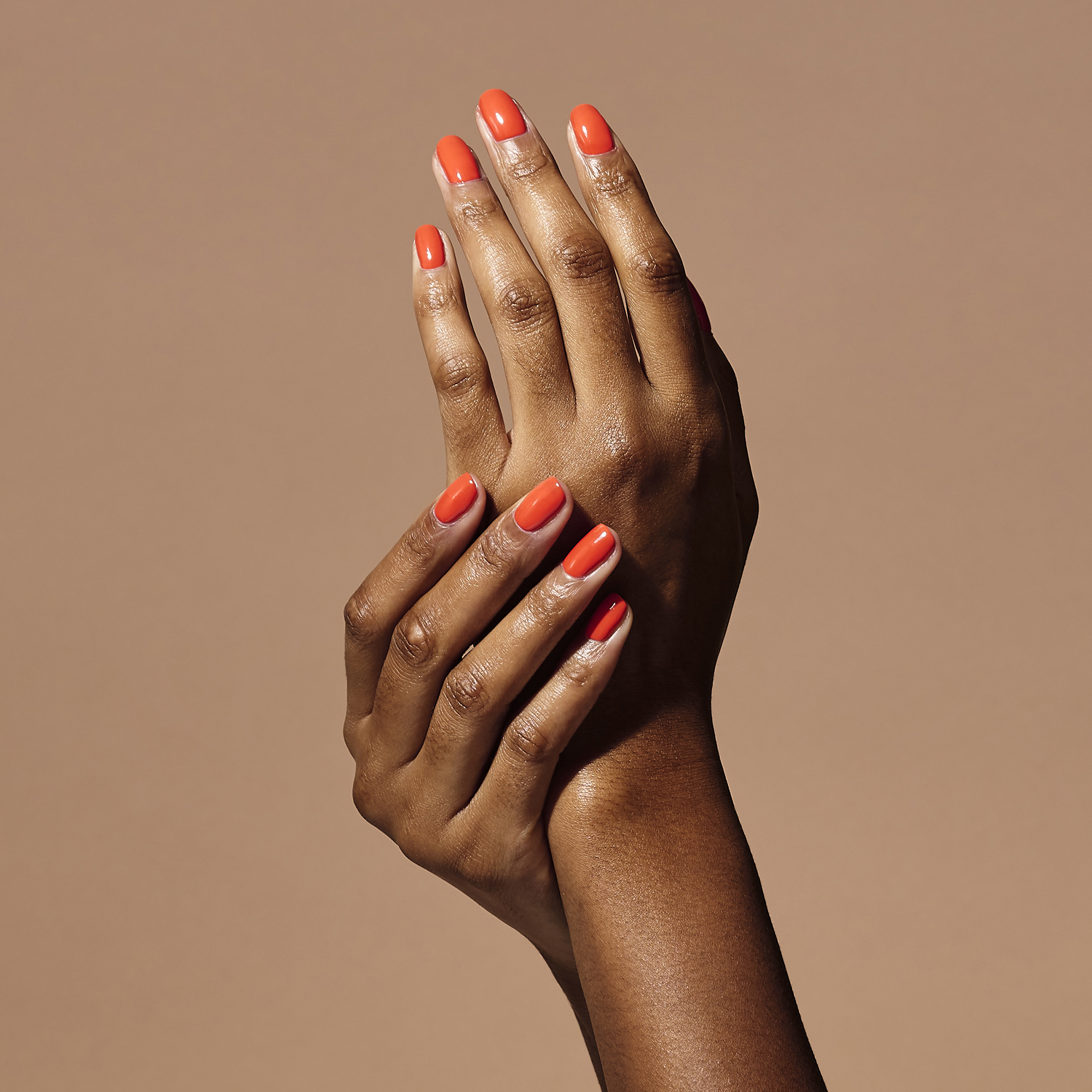 Model wearing Wildly Wonderful Colour Confidence Nail Polish
