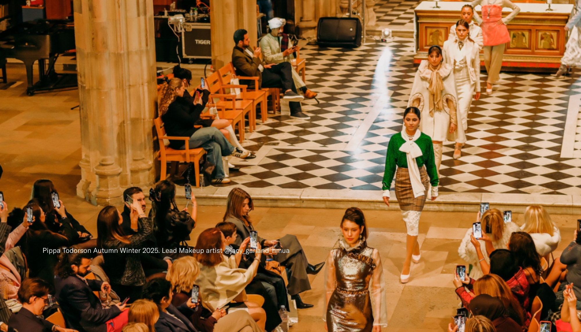 Pippa Todorson Autumn Winter 2025. Lead Makeup artist @jacy_garland_hmua.