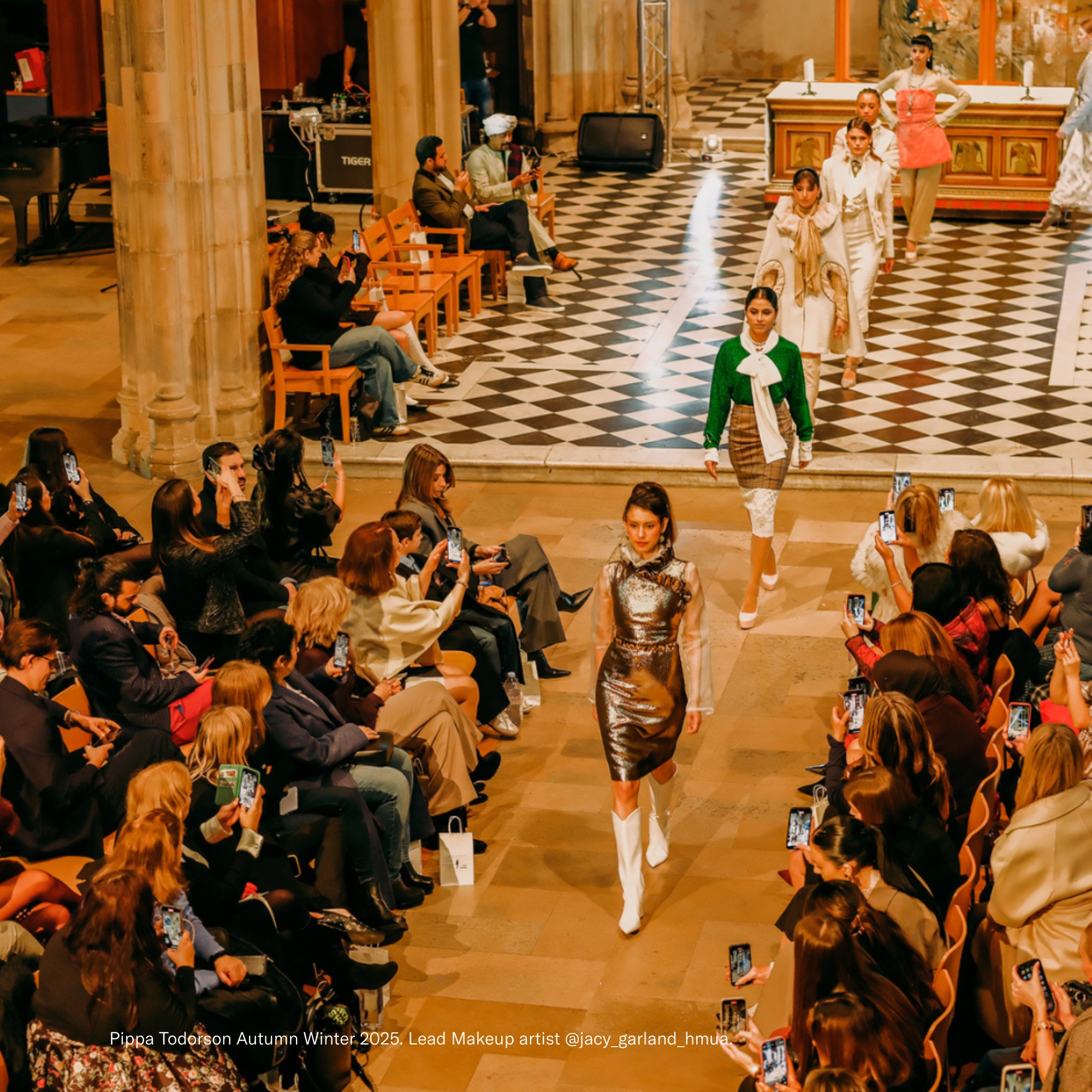 Pippa Todorson Autumn Winter 2025. Lead Makeup artist @jacy_garland_hmua.