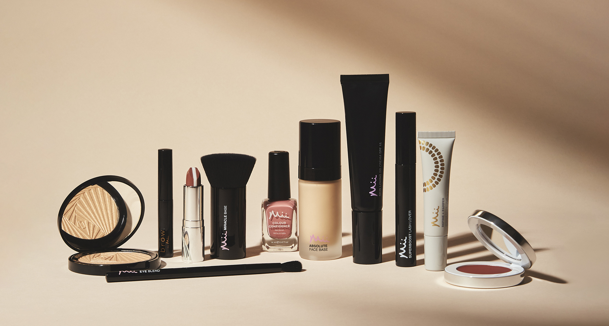 Makeup and nail care best sellers lineup