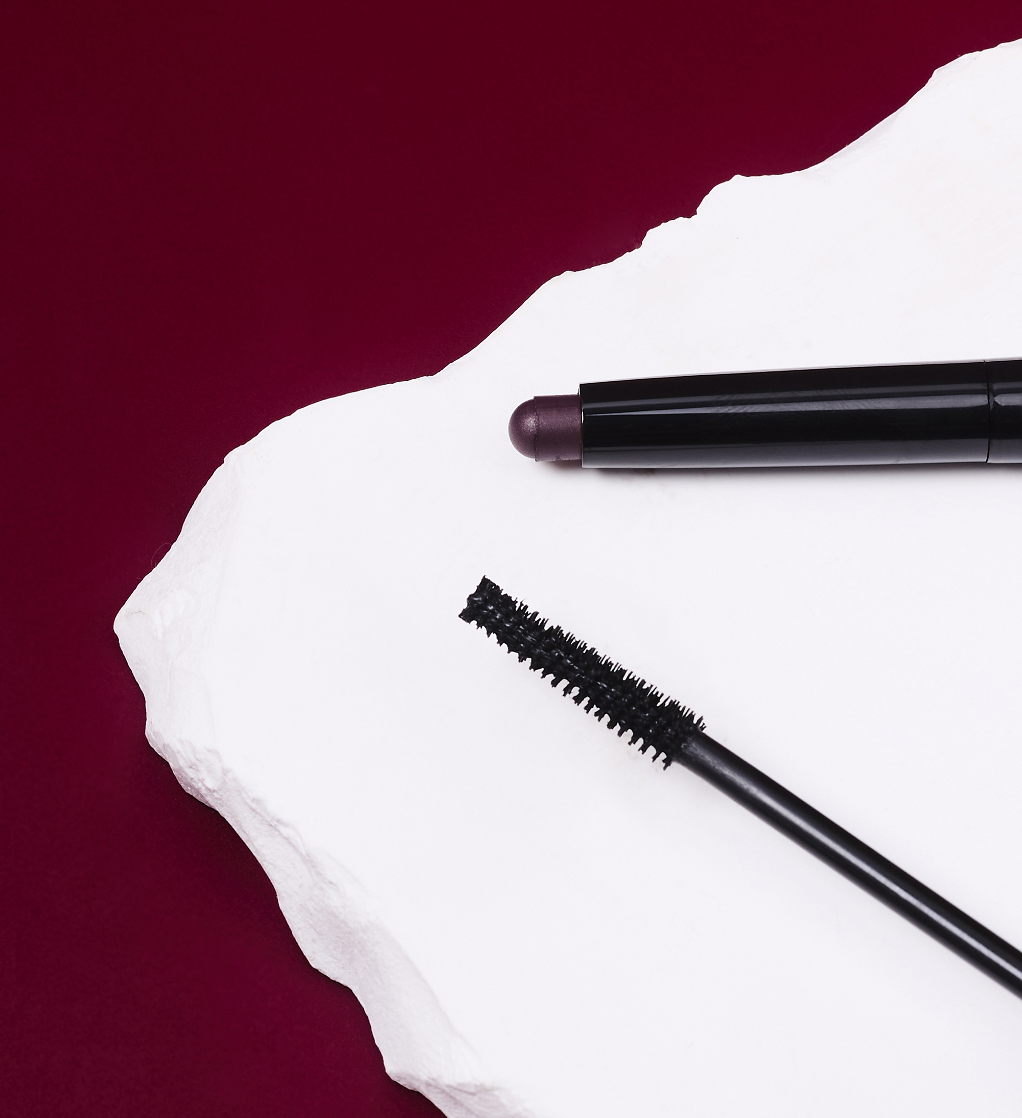 Image of Dramatic Eye Mascara and Eyeshadow Duo in shade Indigo