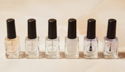 Group shot of Preserve + Protect Base Coat, Strong + Stable Base Coat, Boost + Benefit Base Coat, To Have + To Hold Base Coat and Shine + Shield Turbo Dry Top Coat