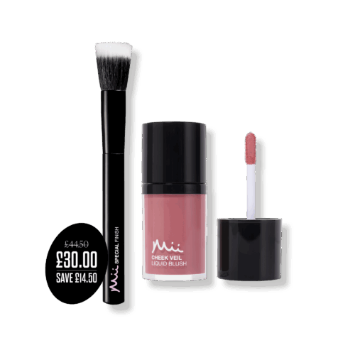 Cheek Veil and Special Effects Finishing Brush Bundle in Paradise