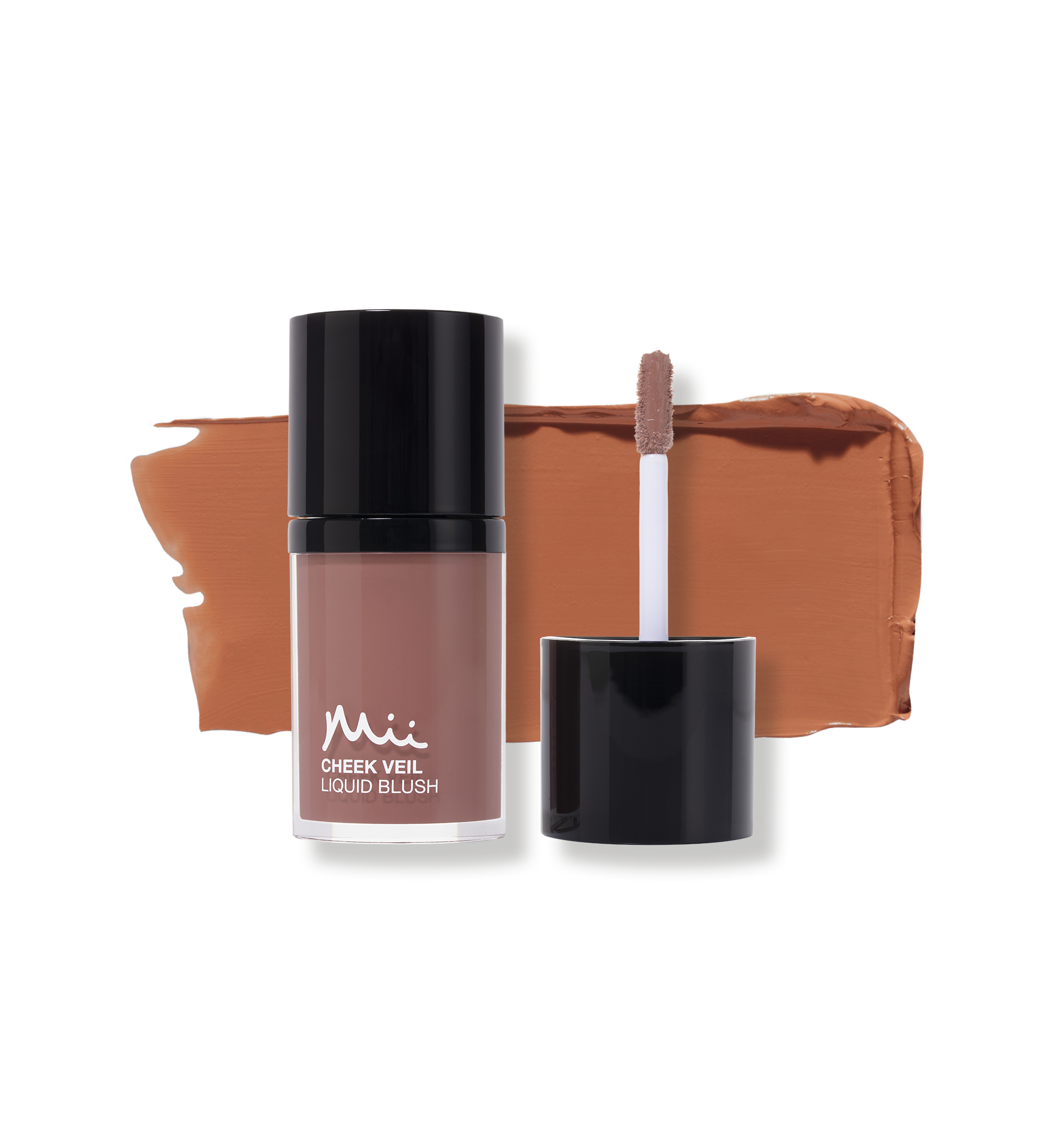 Cheek Veil in Glow Up product and swatch shot