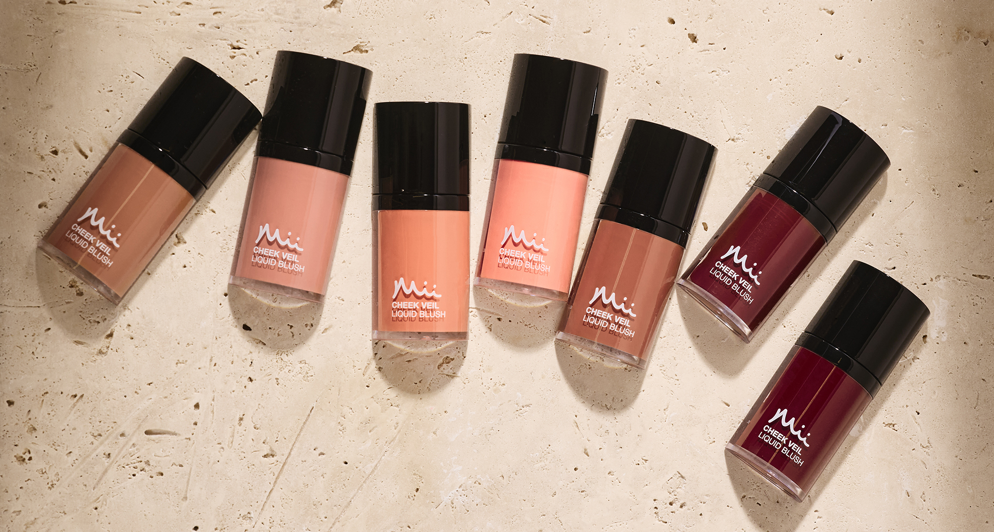 Cheek veil Liquid Blush lineup