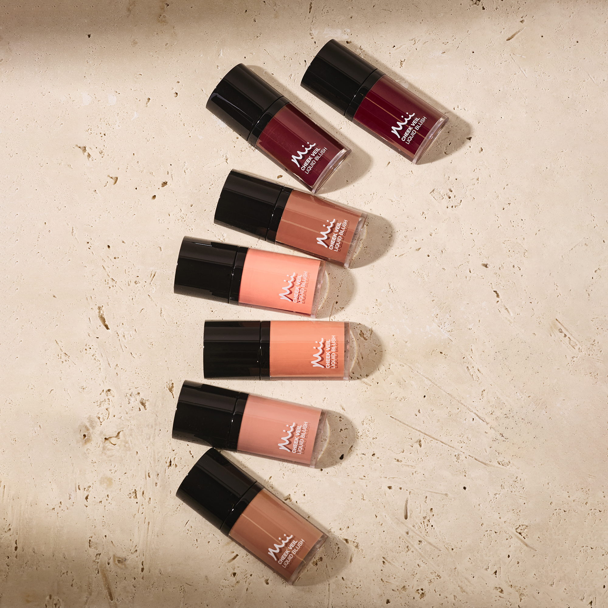 Cheek Veil Liquid Blush group shot