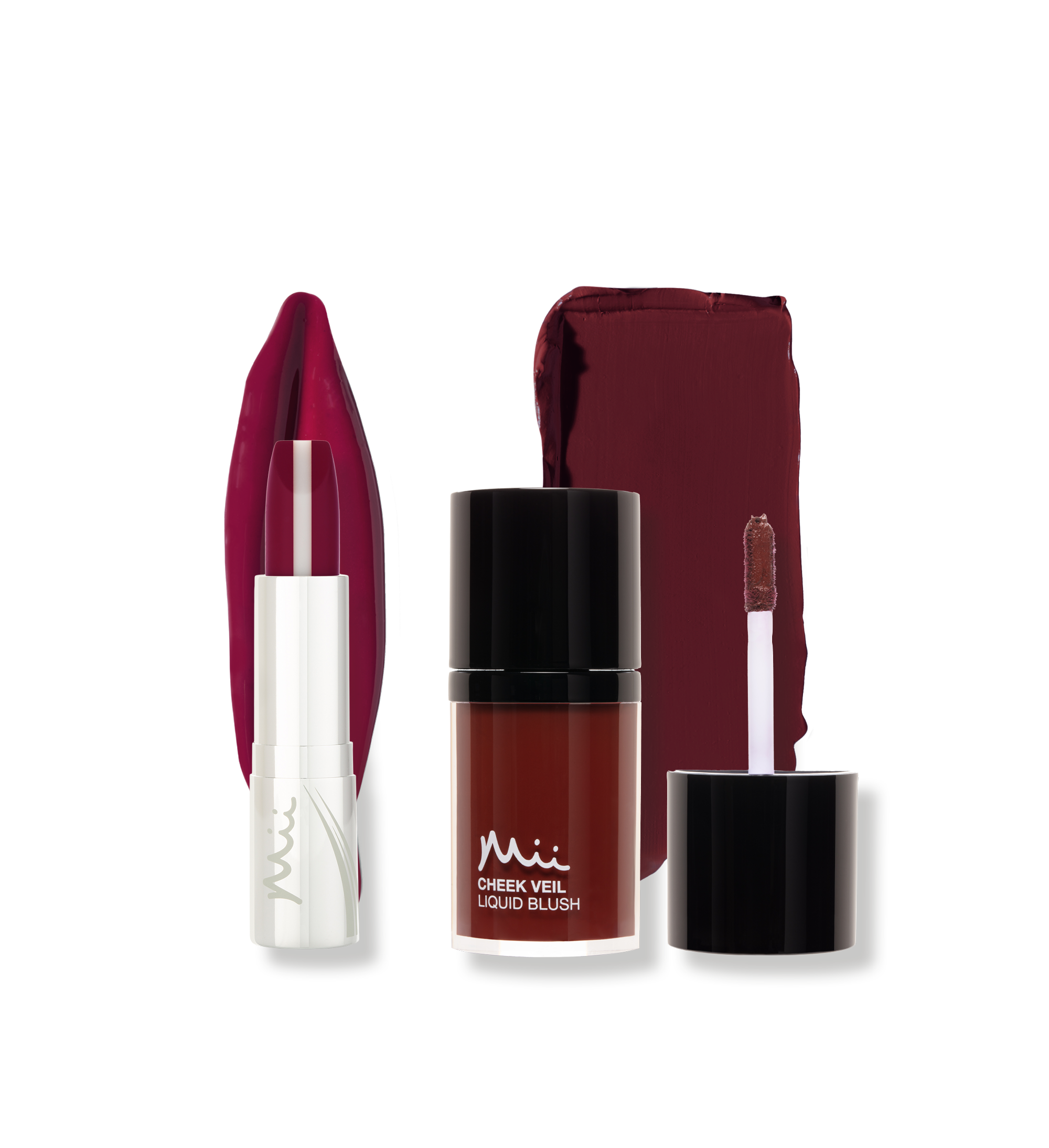 Hydrabroost and Cheek Veil Colour Collection Bundle Swatch in Serenity