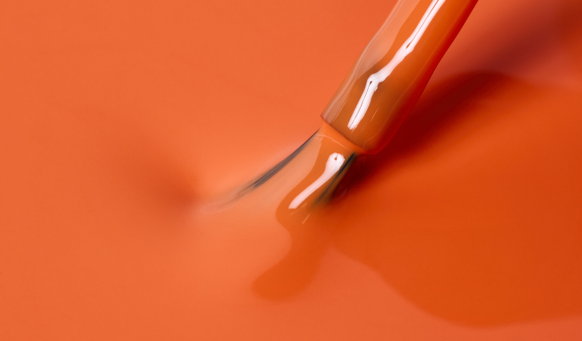 Sunset Glow Colour Confidence orange nail polish swatch