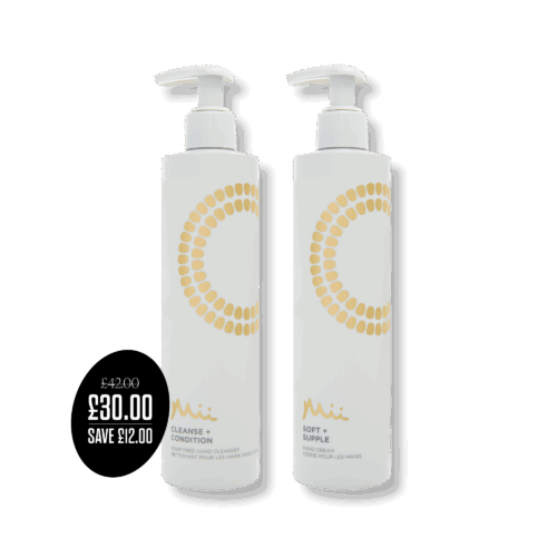 Hand Care Reset Duo featuring Soft + Supple Hand Cream 300ml and Cleanse + Condition Hand Cleanser 300ml