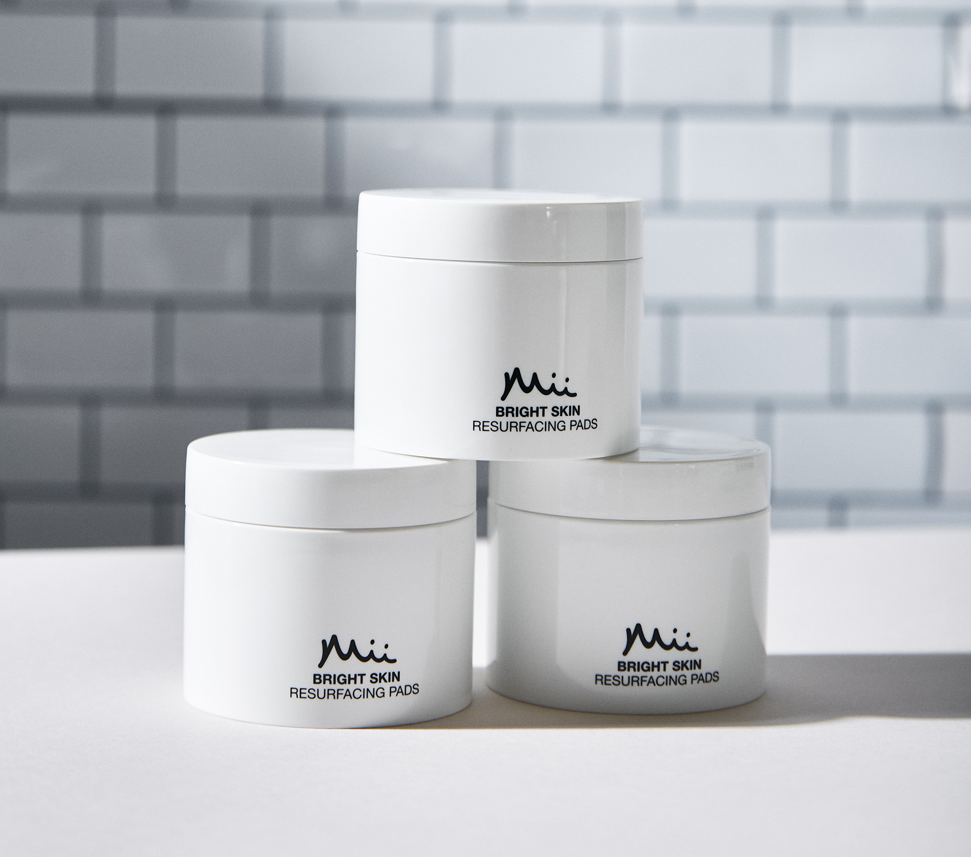 Bright Skin Resurfacing Pads stacked