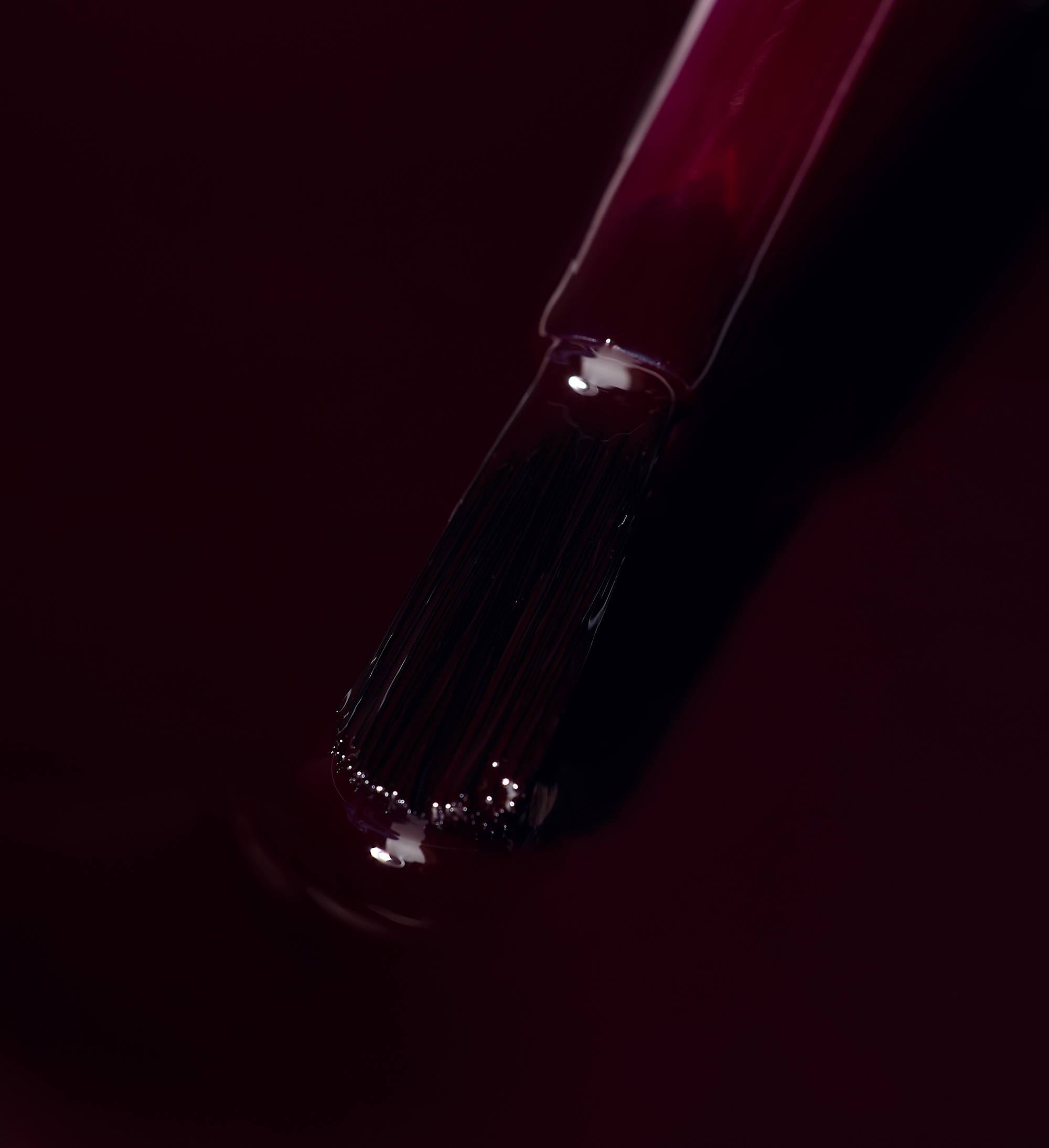 Roasted Chestnut Colour Confidence nail polish brush swatch