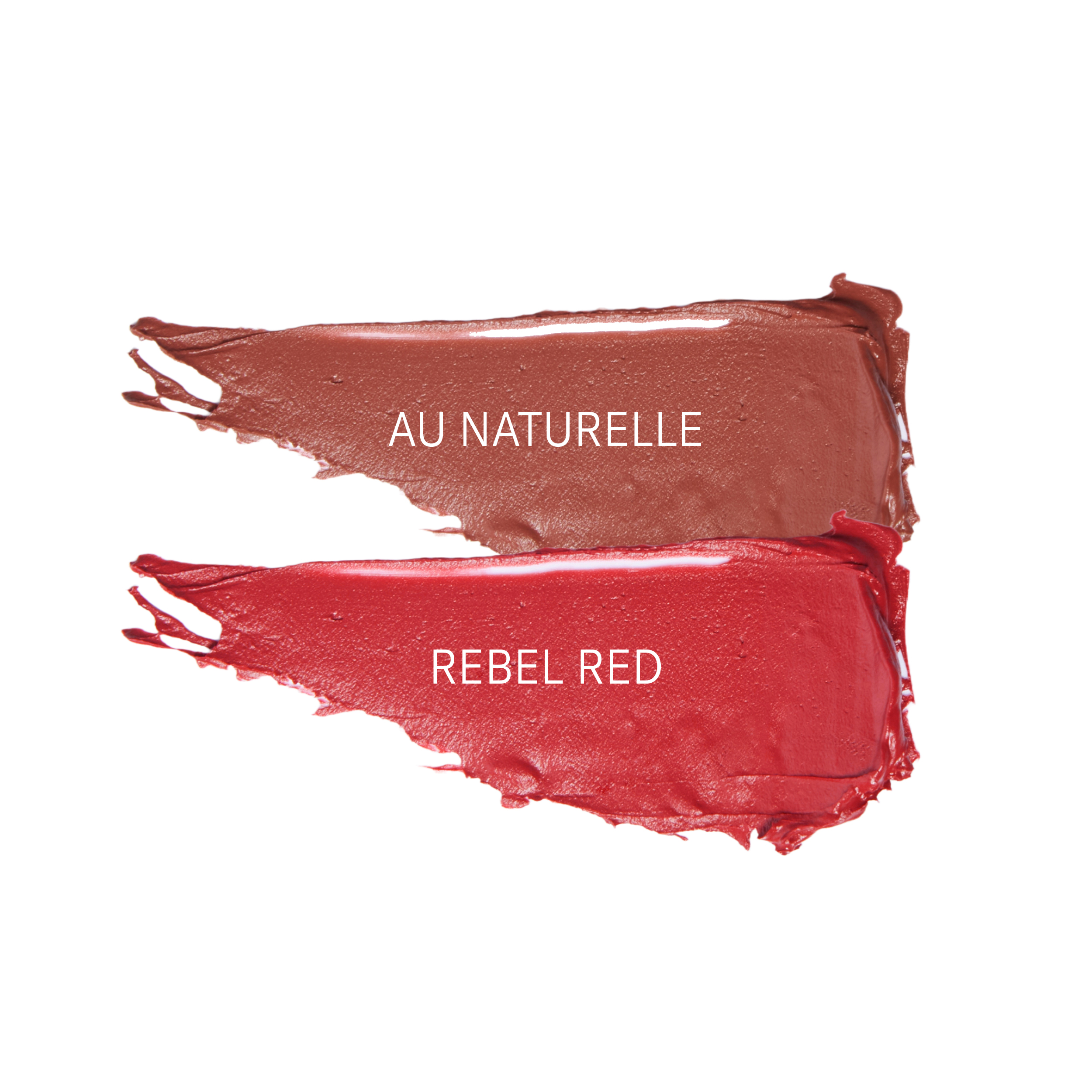 Colour wonder Lip and Cheek Balm shade range _ Au Naturalle and Rebel Red