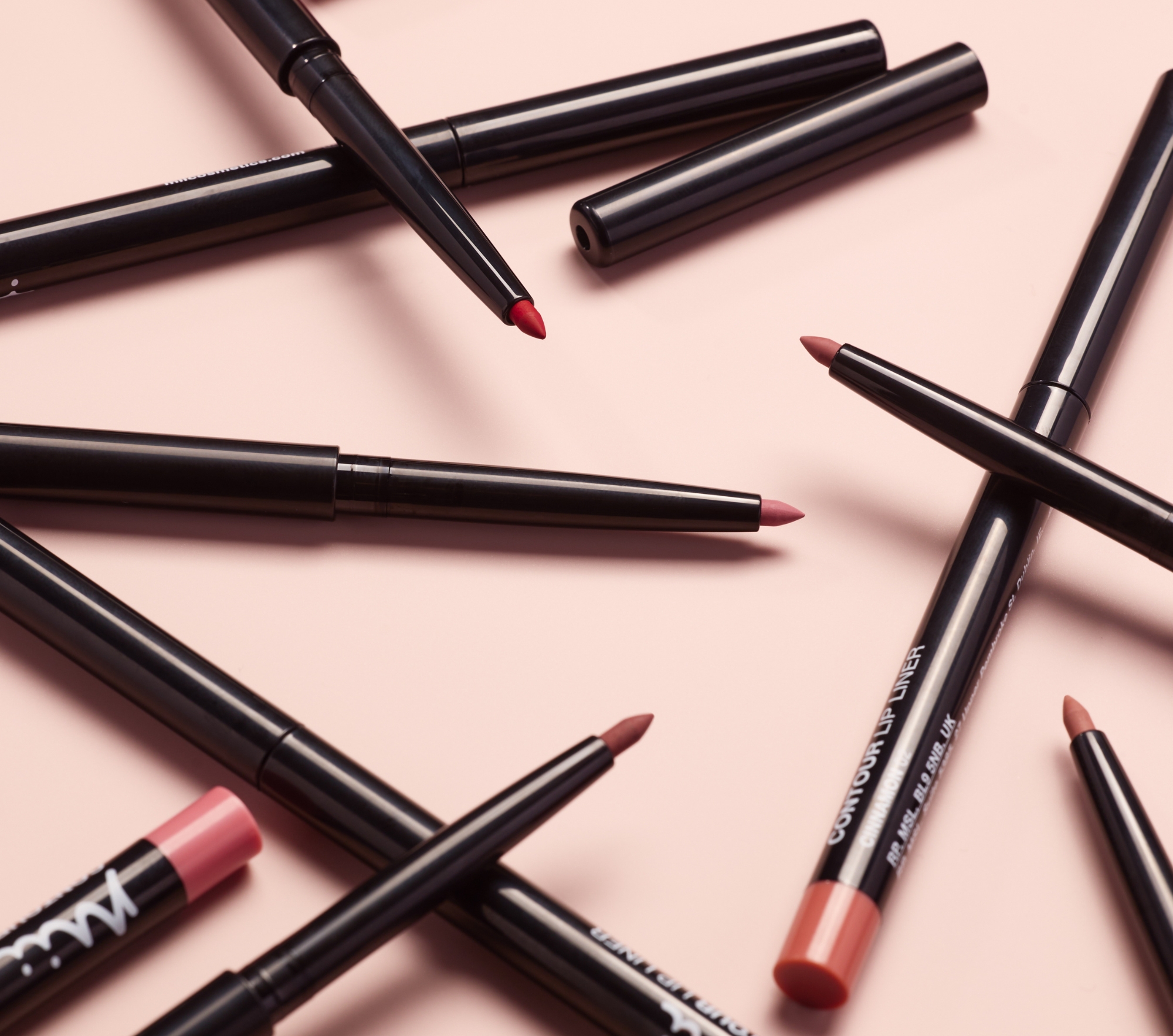Contour Lip Liner shade lineup