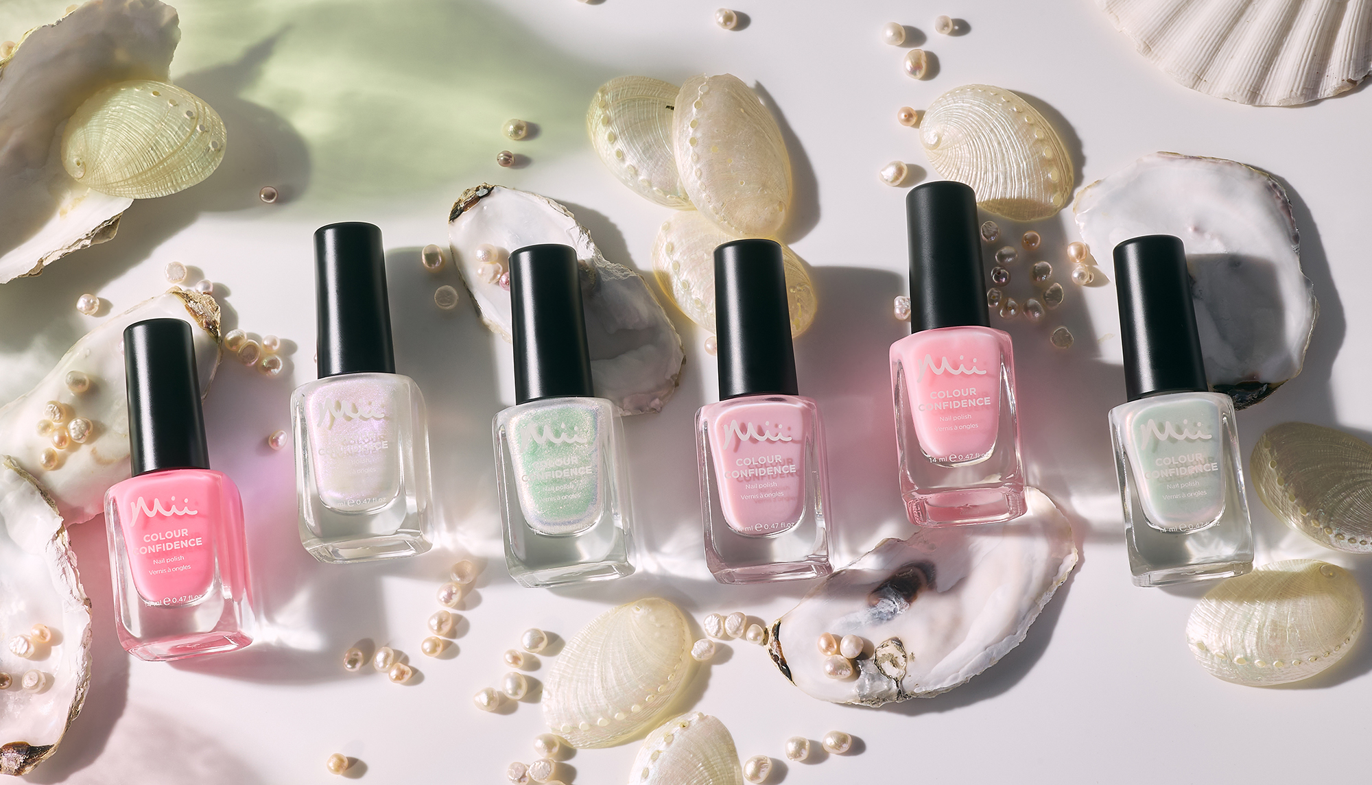 Sheer Seduction Colour Confidence Nail Polish collection