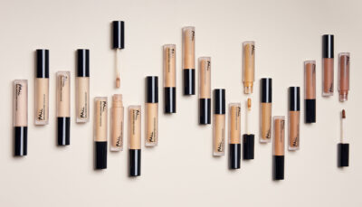 Skin Perfecting Concealer group shot in shades 1-20 against a neutral background