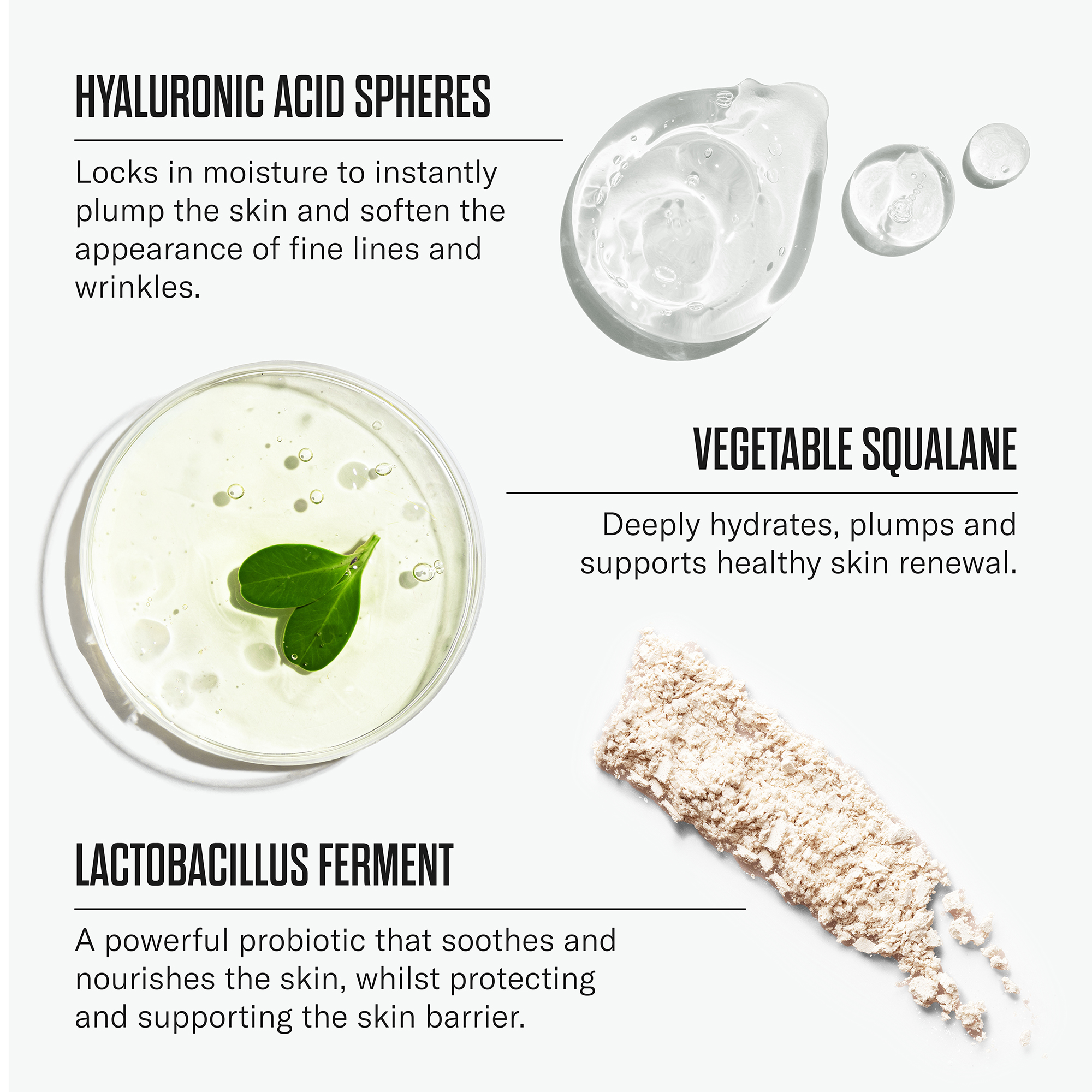 Hydraveil Serum Foundation SPF 30 active ingredients infographic