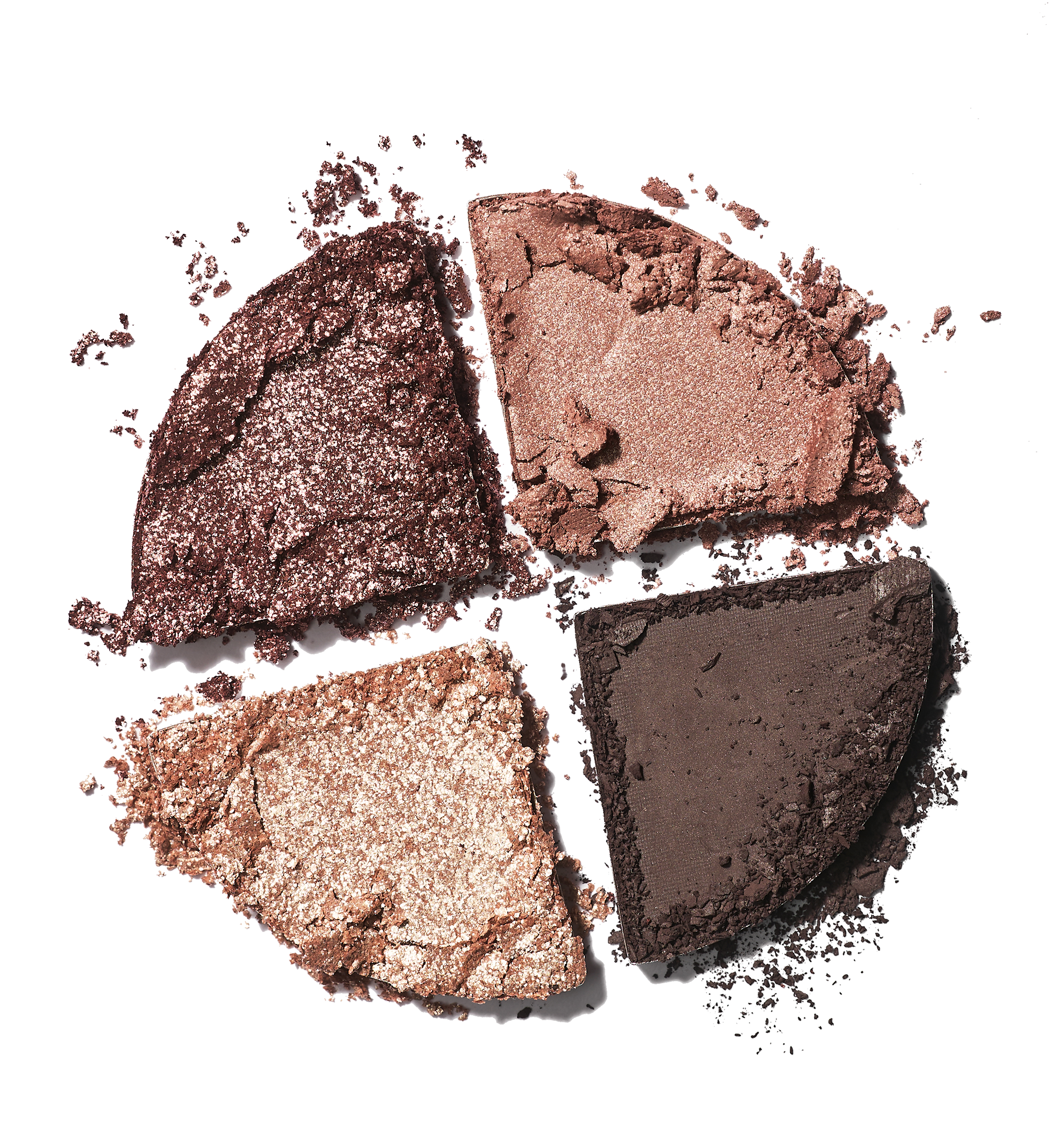 Shade Play Eyeshadow Pallete swatch in Midnight Bloom