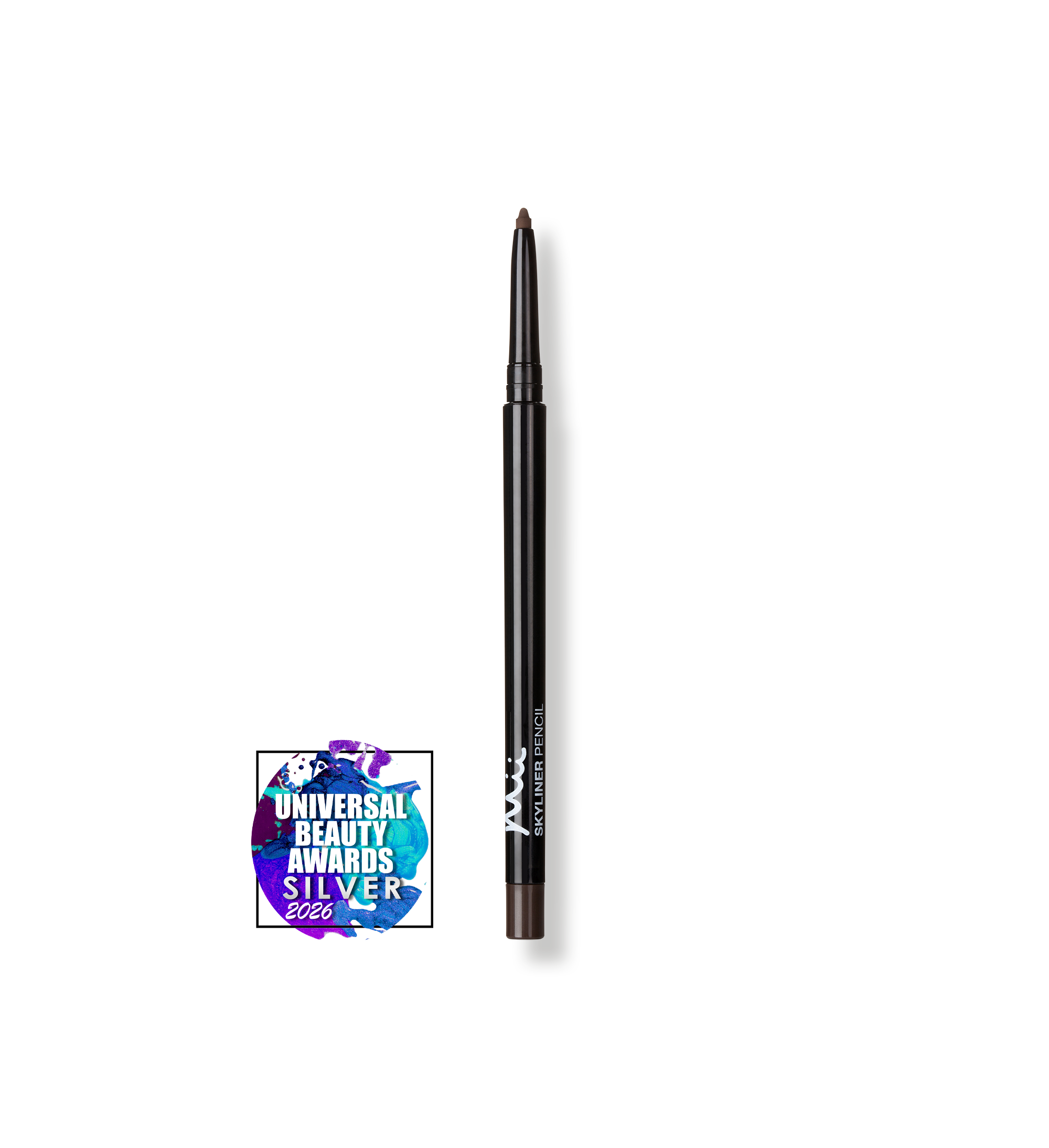 Skyliner Eye Pencil i shade twilight pakcshot with award